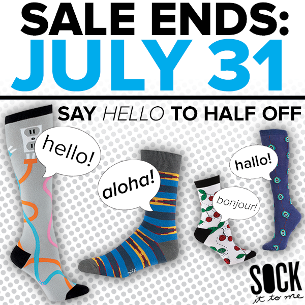 Say Hello to Half Off Sale: Only 3 Days Left!