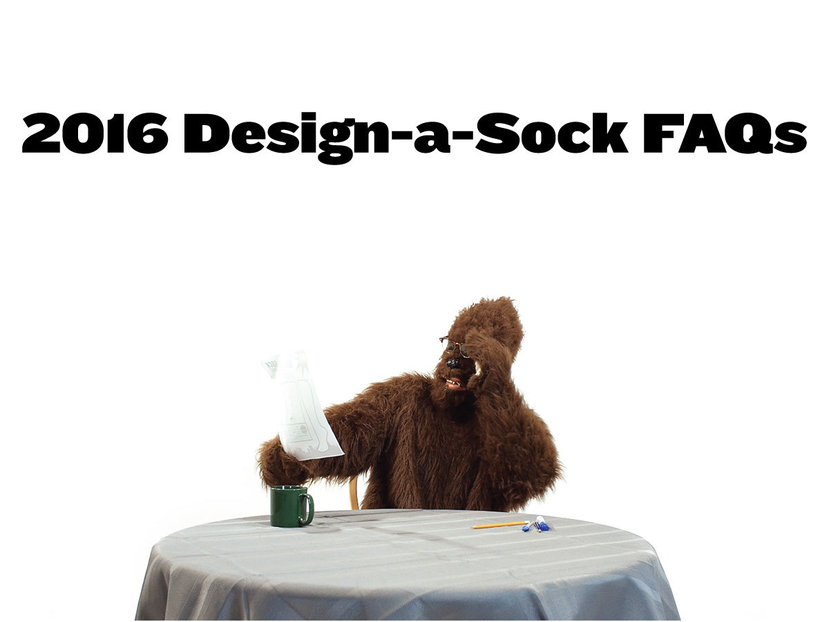 Design-a-Sock Contest FAQ 2016