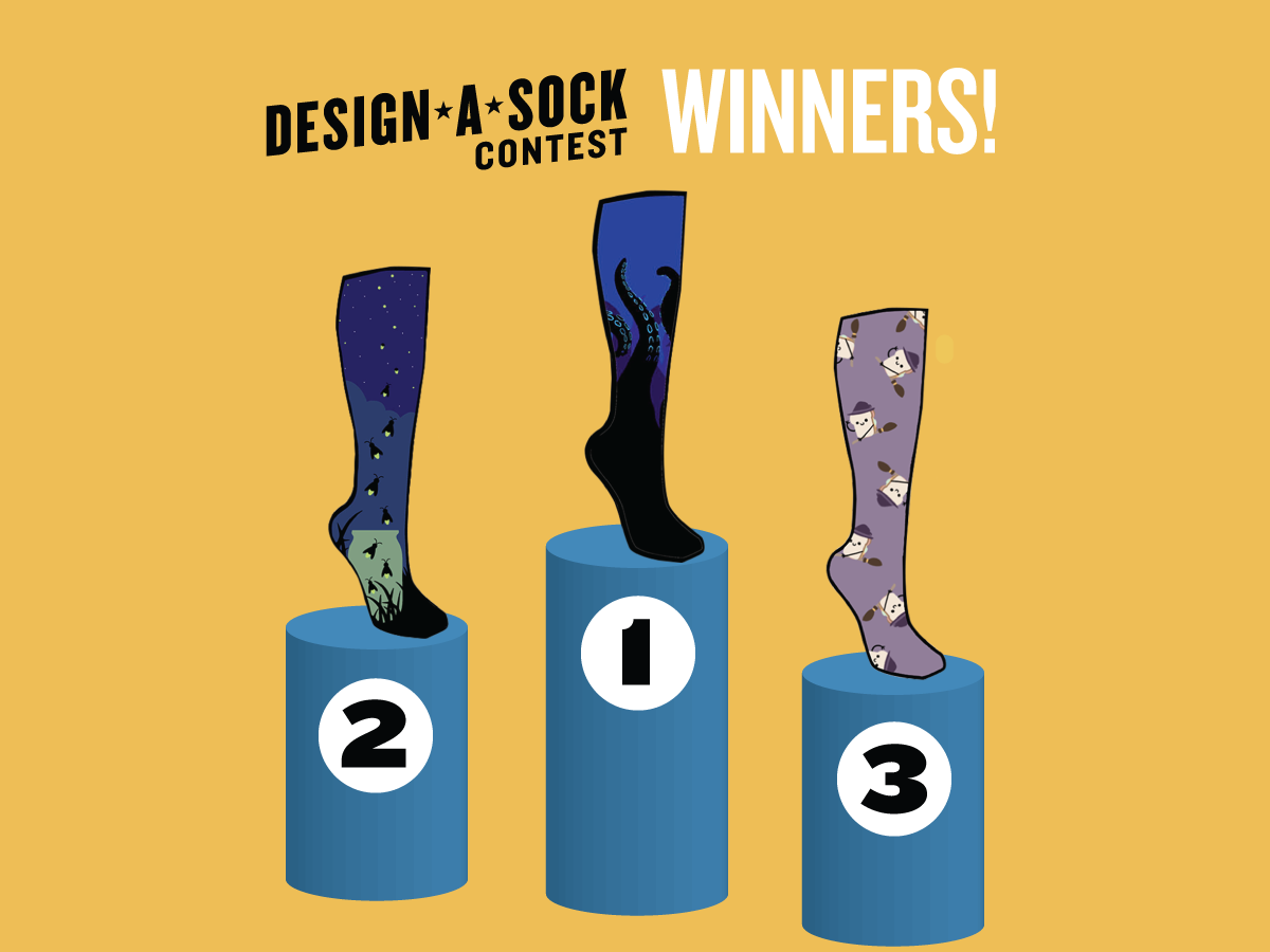 Design-a-Sock 2017 Winners!