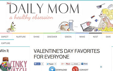 The Daily Mom Blog: Valentine's Day Favorite's For Teens Sock It To Me Feature