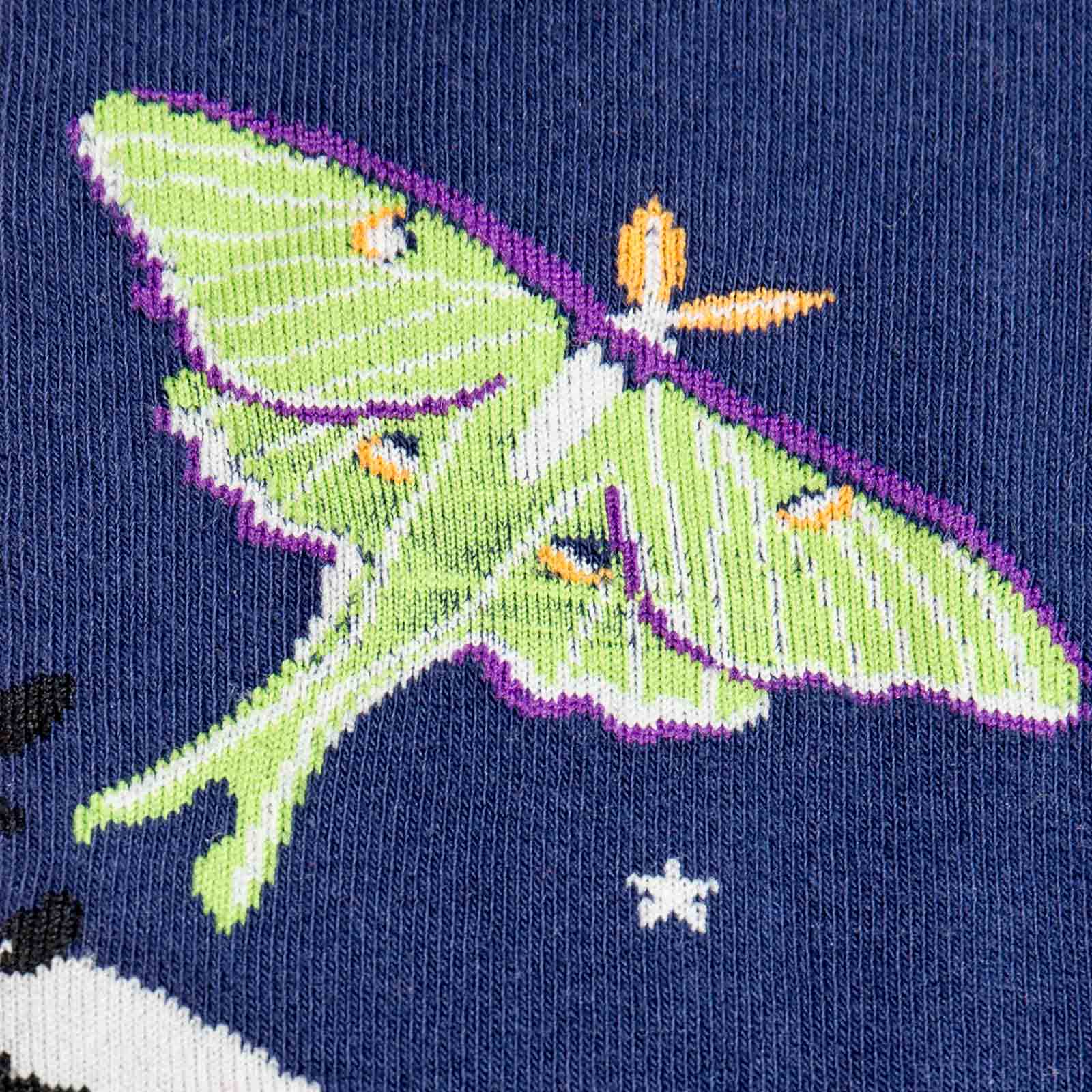 Meet the Sock: Luna Moth