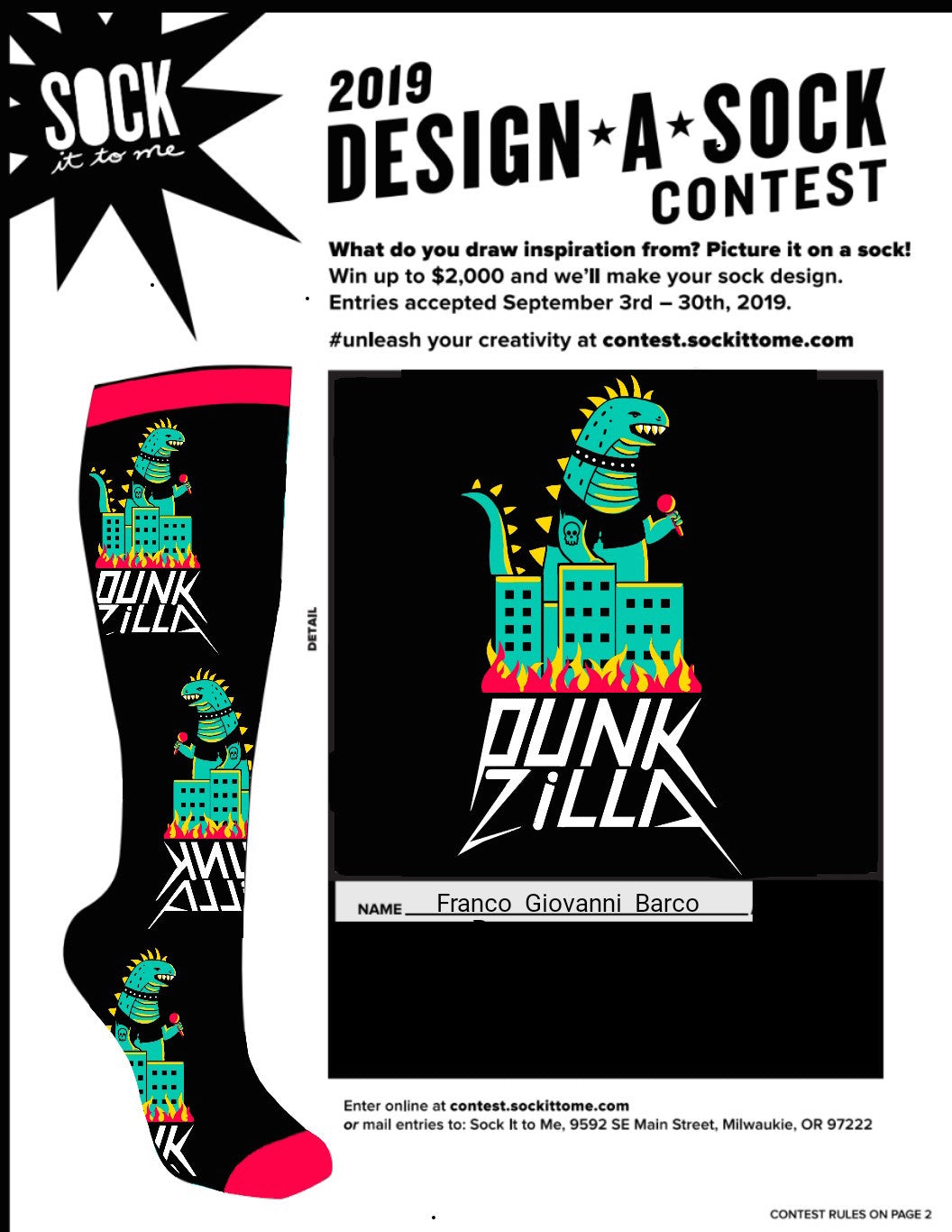 Meet the Design-a-Sock Contest 2019 Winners!