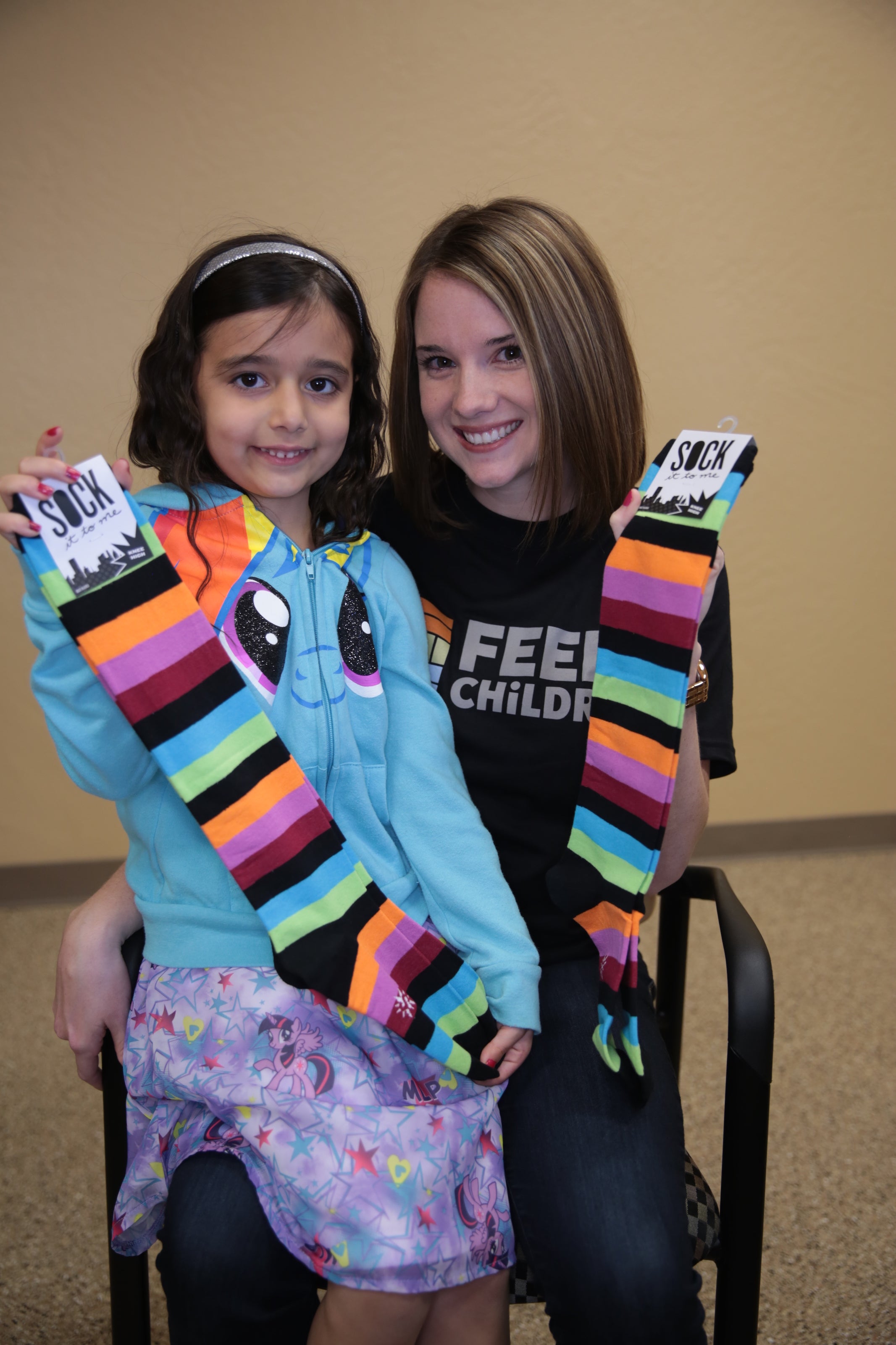 Sock It to Me Donates to Feed the Children