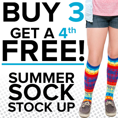 Stock Up this Summer with a Sock It To Me Sale!