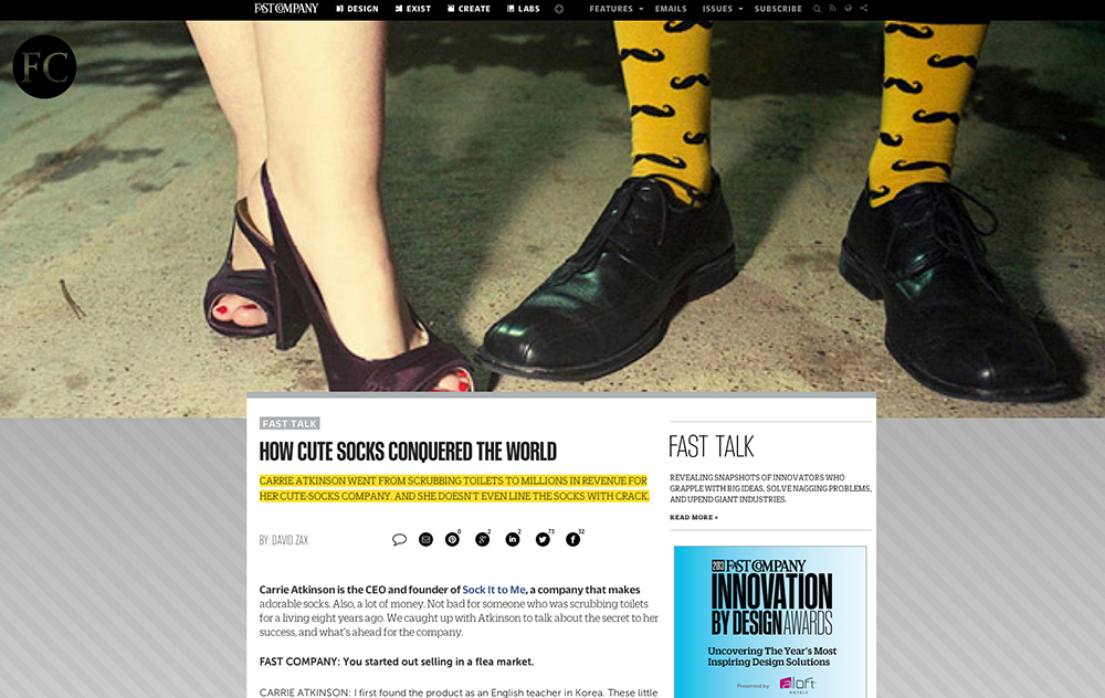 Fast Company: Fast Talk August 2012