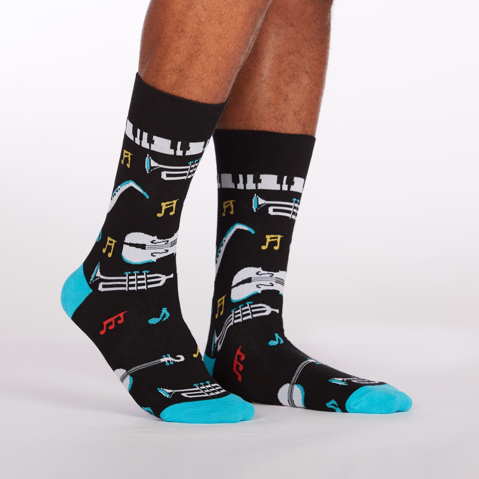 All That Jazz Men's Crew Socks