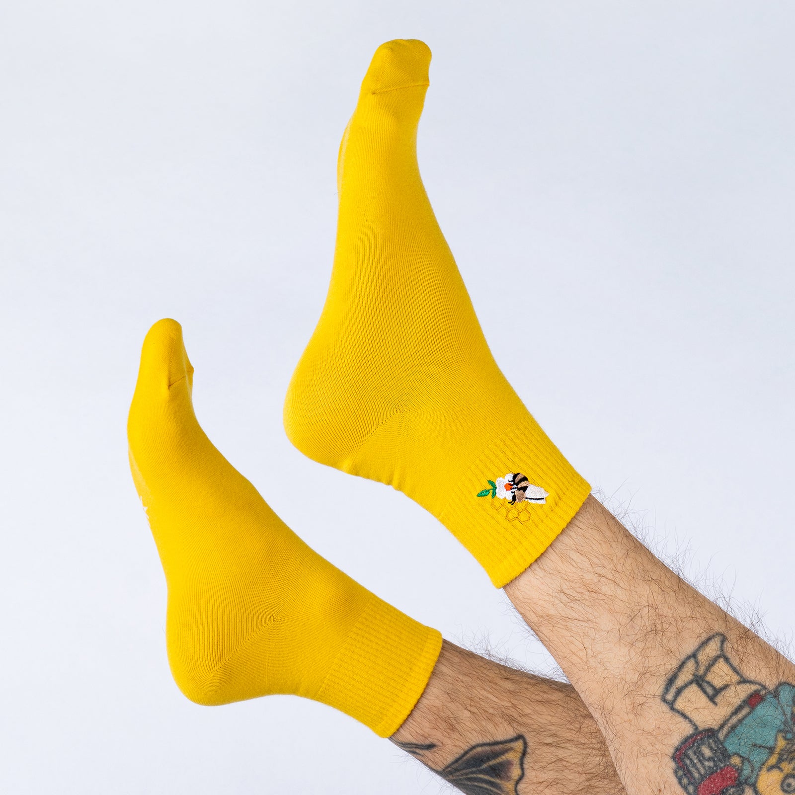 Bee Mine Quarter Socks