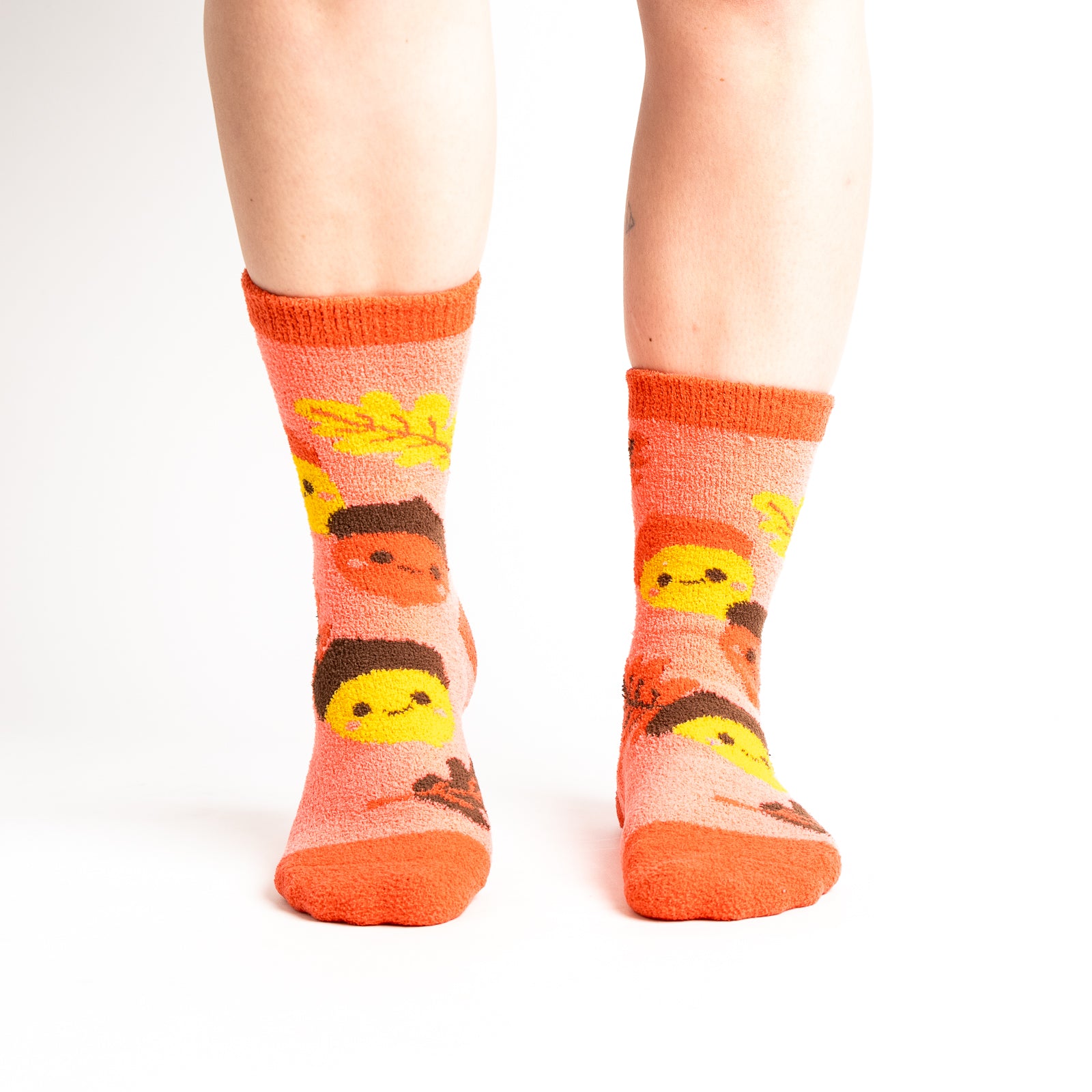 Acorn-ey Sock Slipper Socks