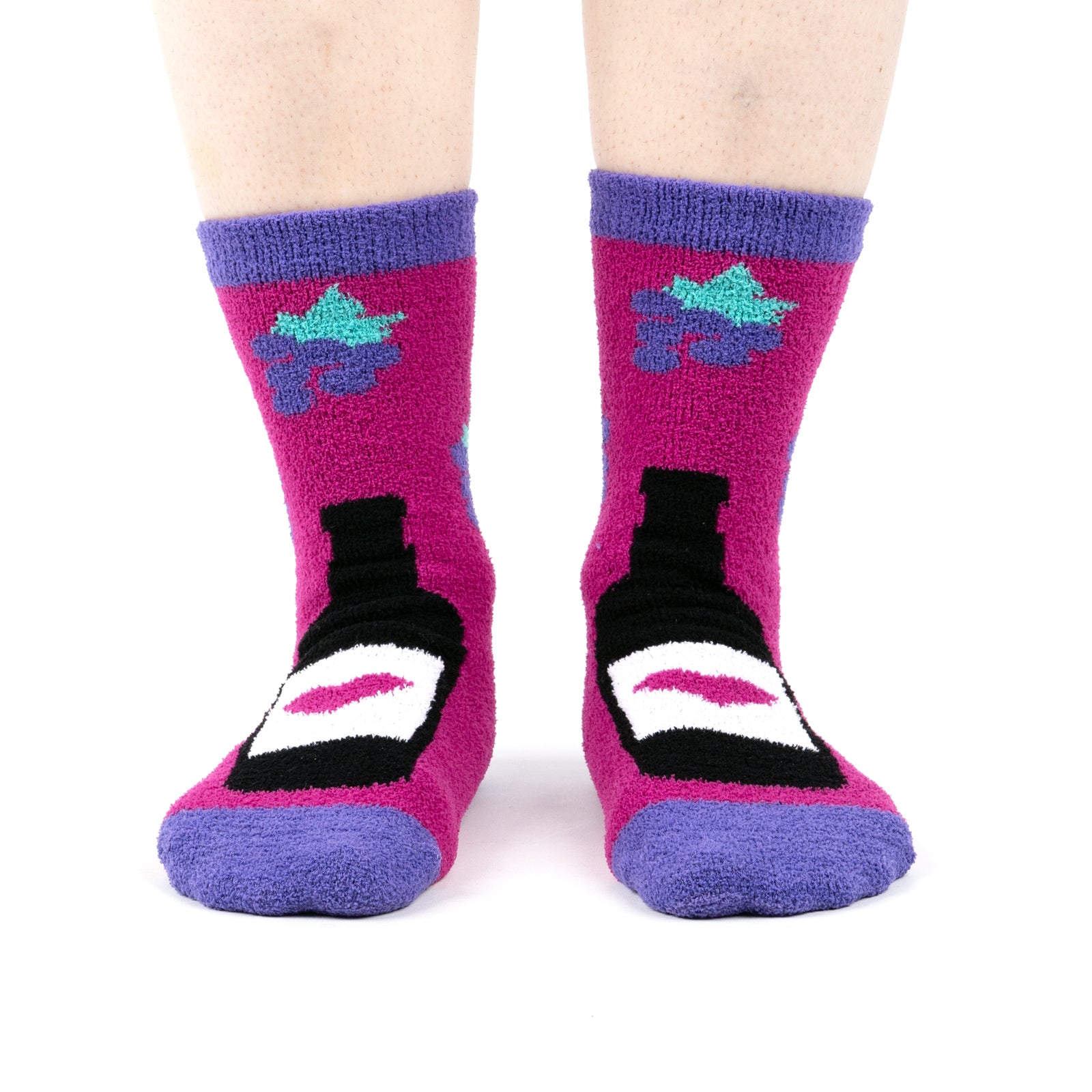 You Are Really Grape Slipper Socks