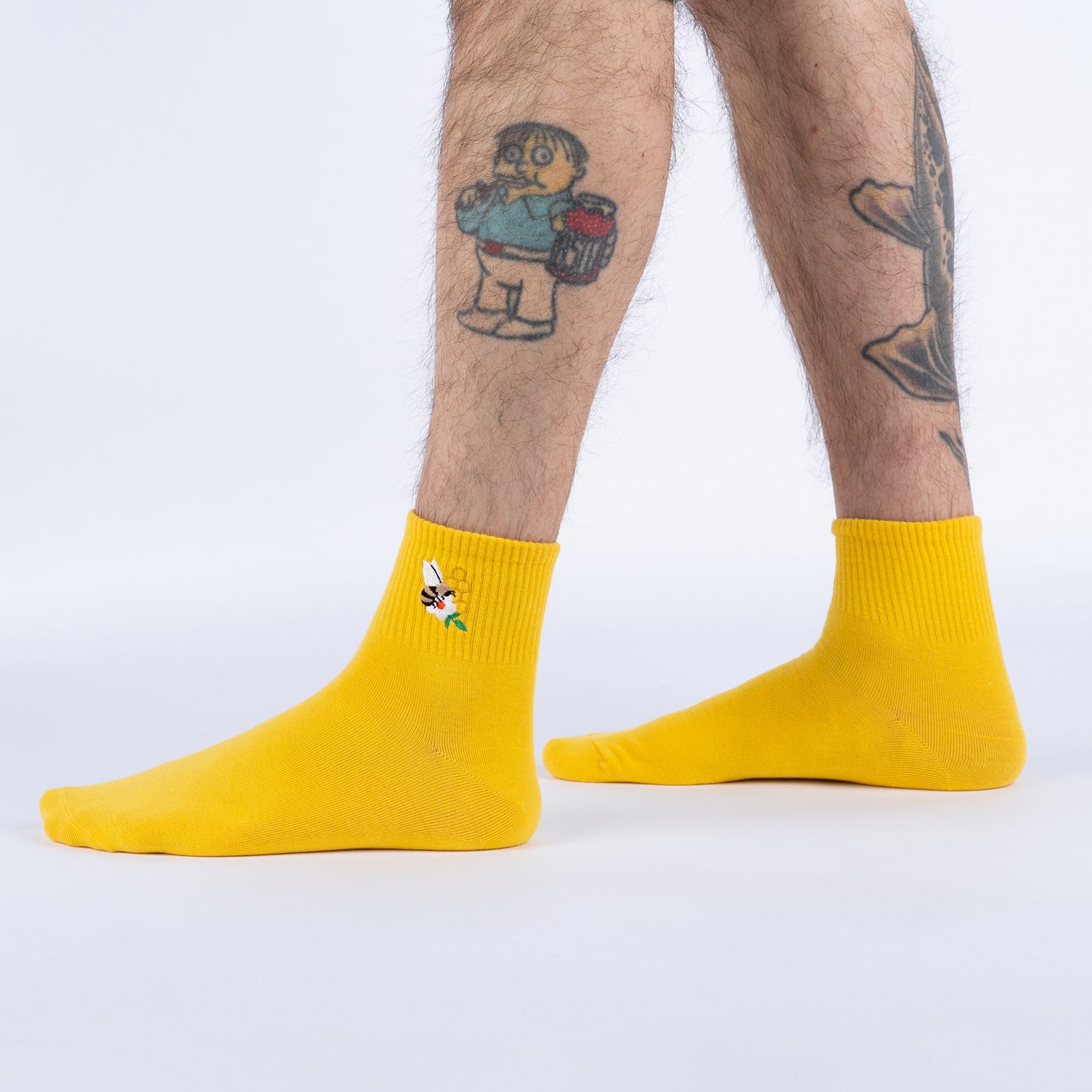 Bee Mine Quarter Socks