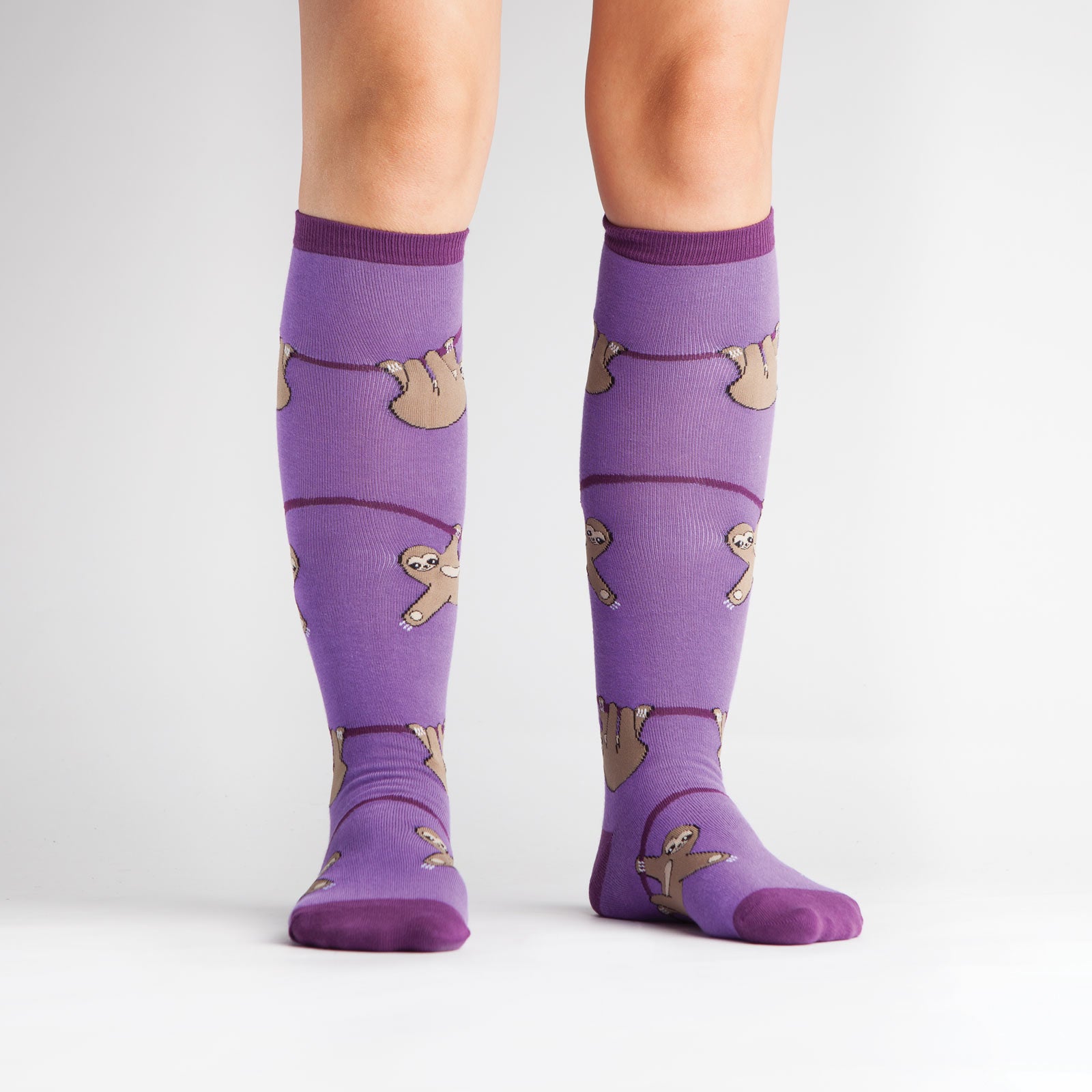 Sloth Knee High Socks