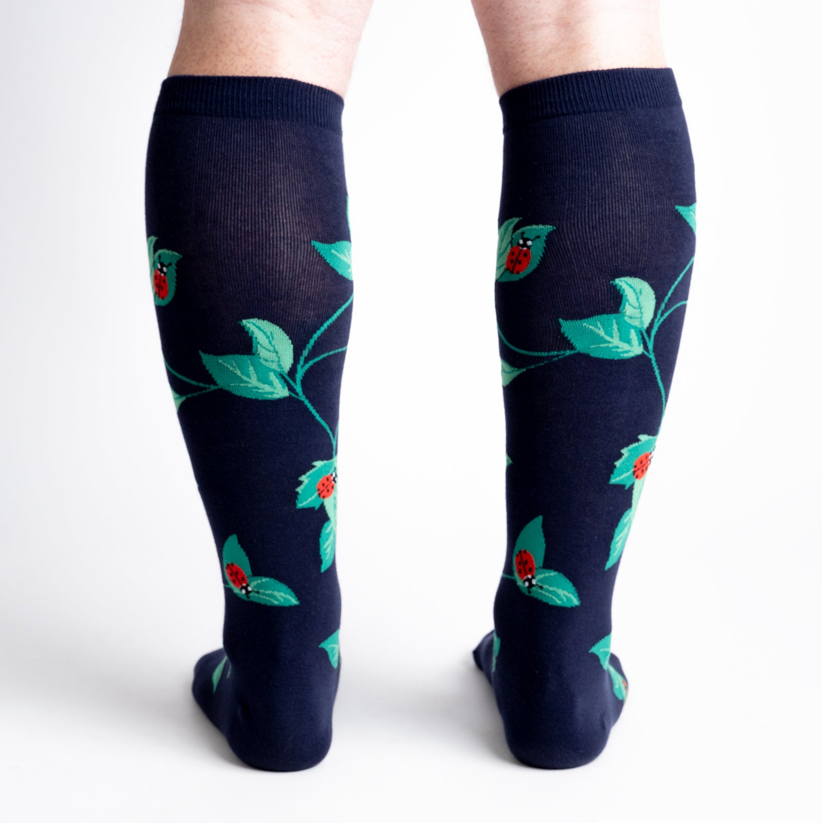 Luck Be a Lady Bug Stretch-It Knee Highs Socks