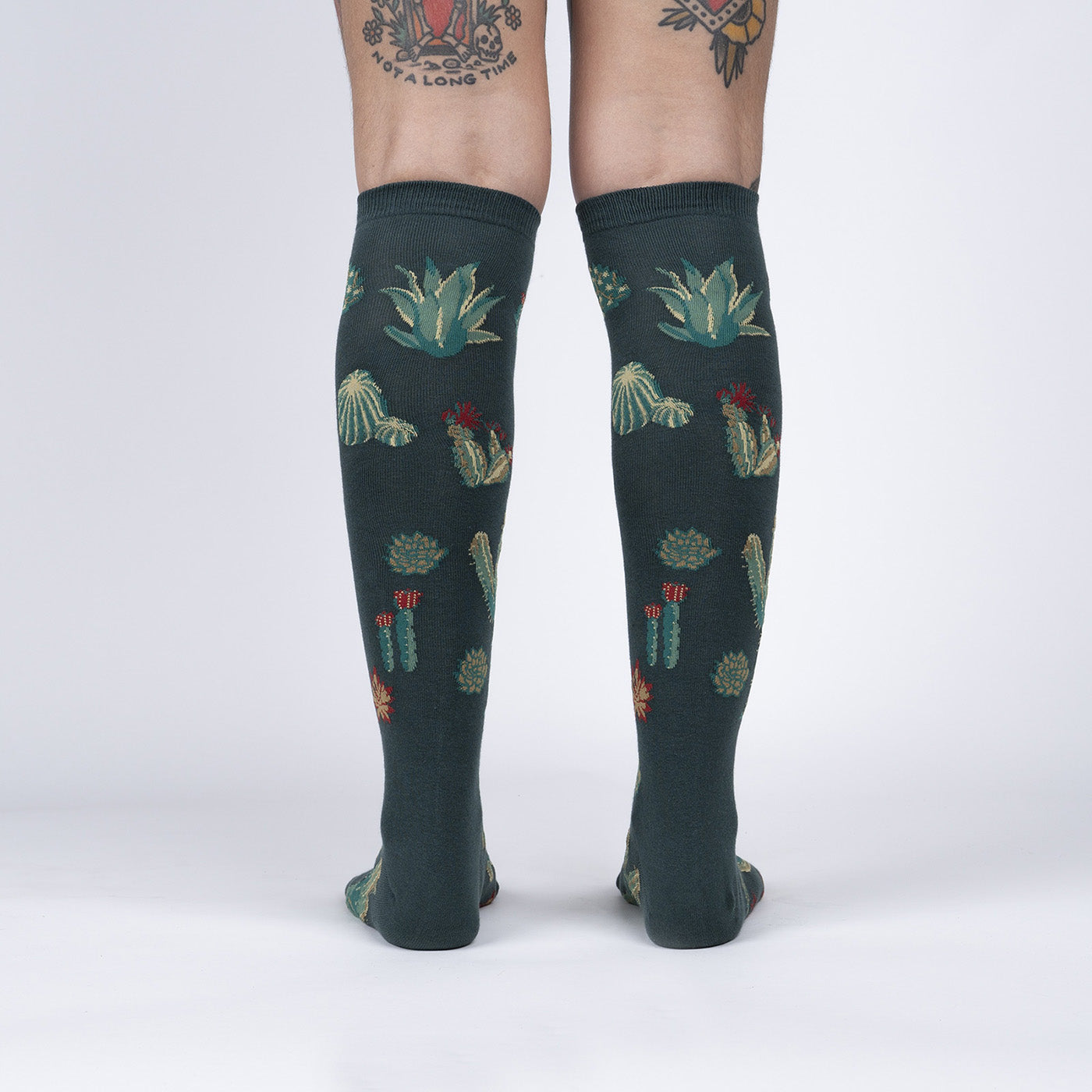 Cactus Jungle Knee High Socks