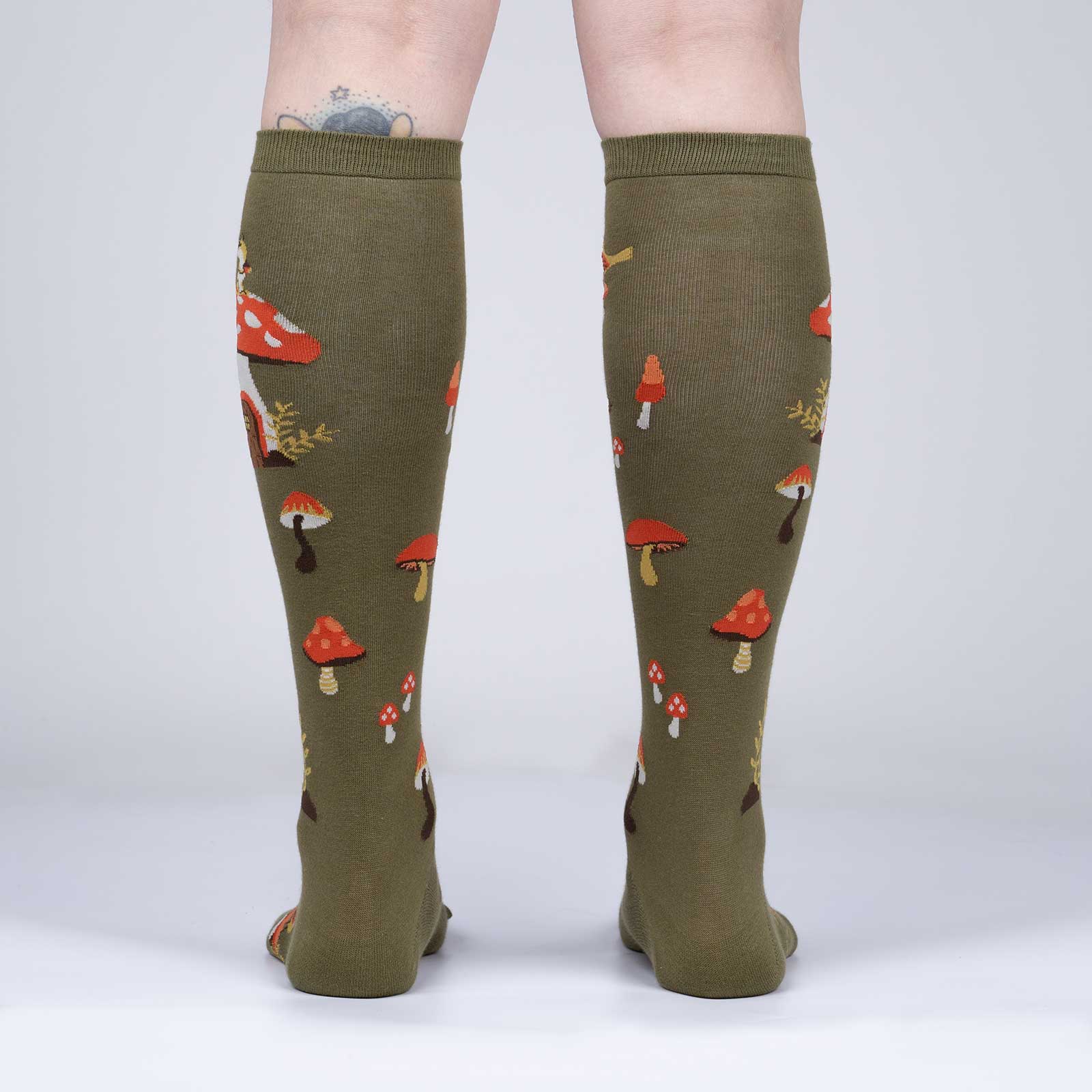 Shroom and Board Knee High Socks