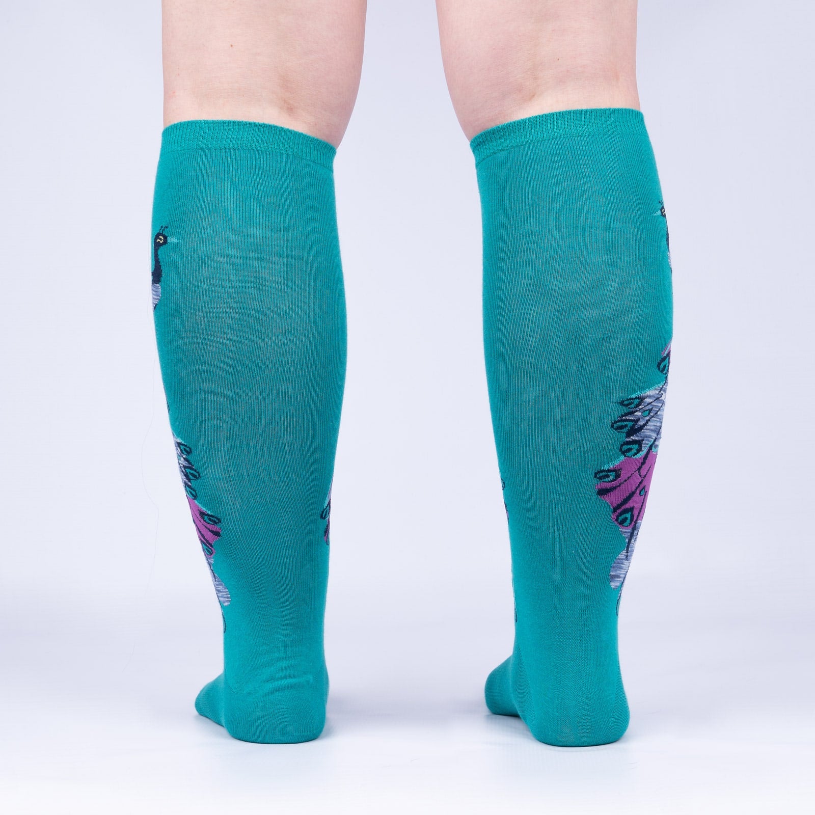 A Fan-tastic Tail Knee High Socks