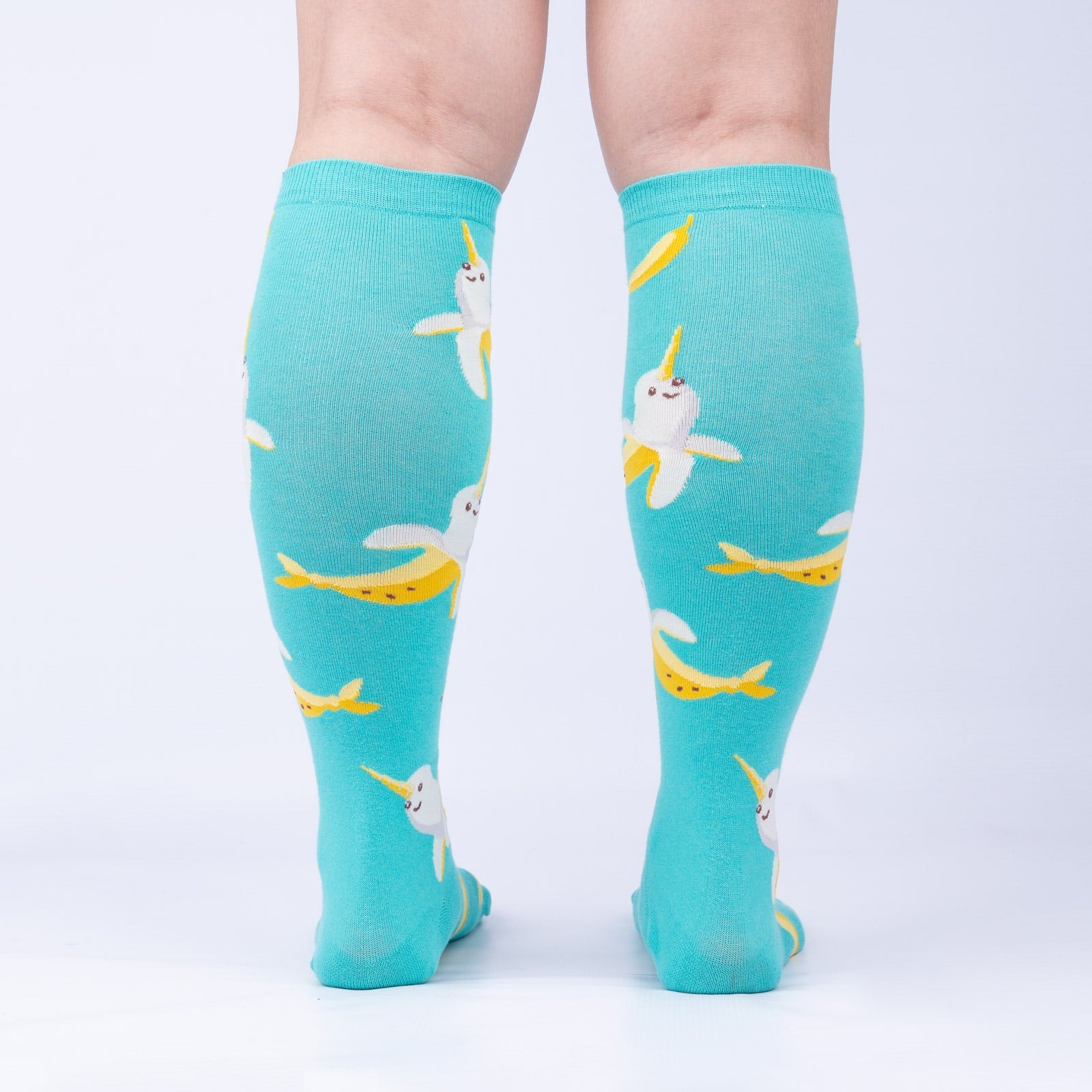 Bananarwhal Knee High Socks