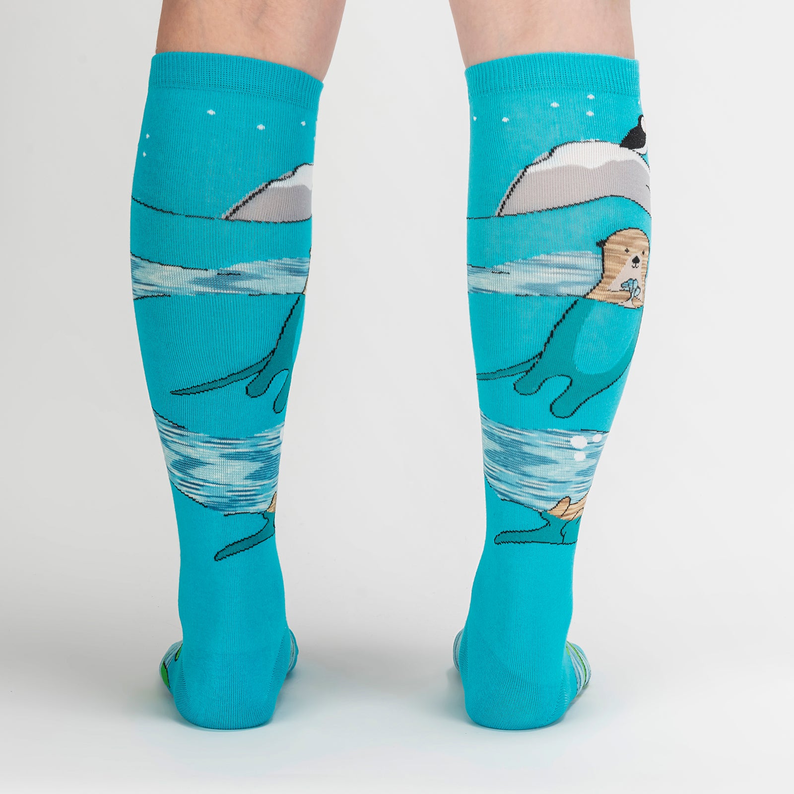 Plays Well With Otters Knee High Socks