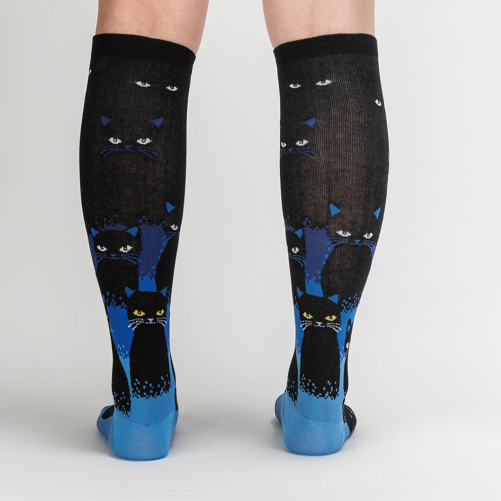 Cats in the Dark Knee High Socks