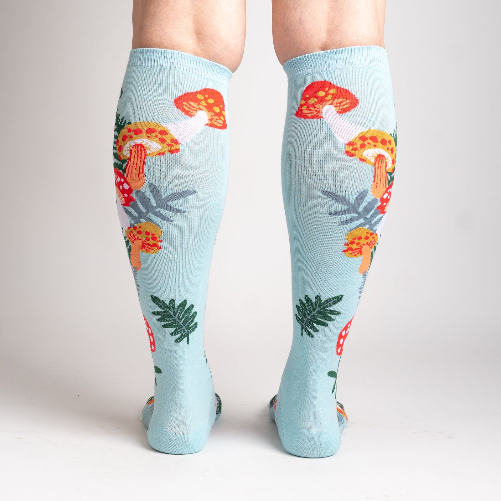 Wonderland Mushrooms Knee High Socks