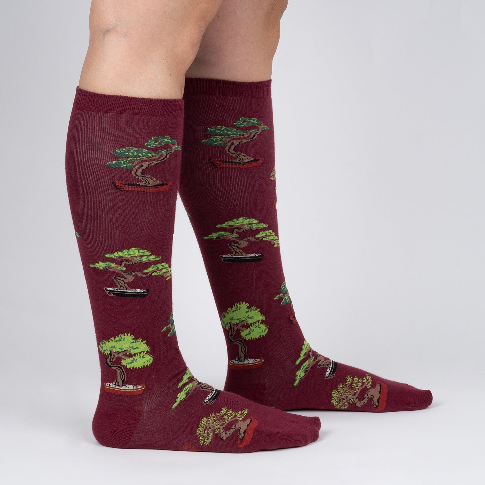 Good Things Come in Trees Knee High Socks