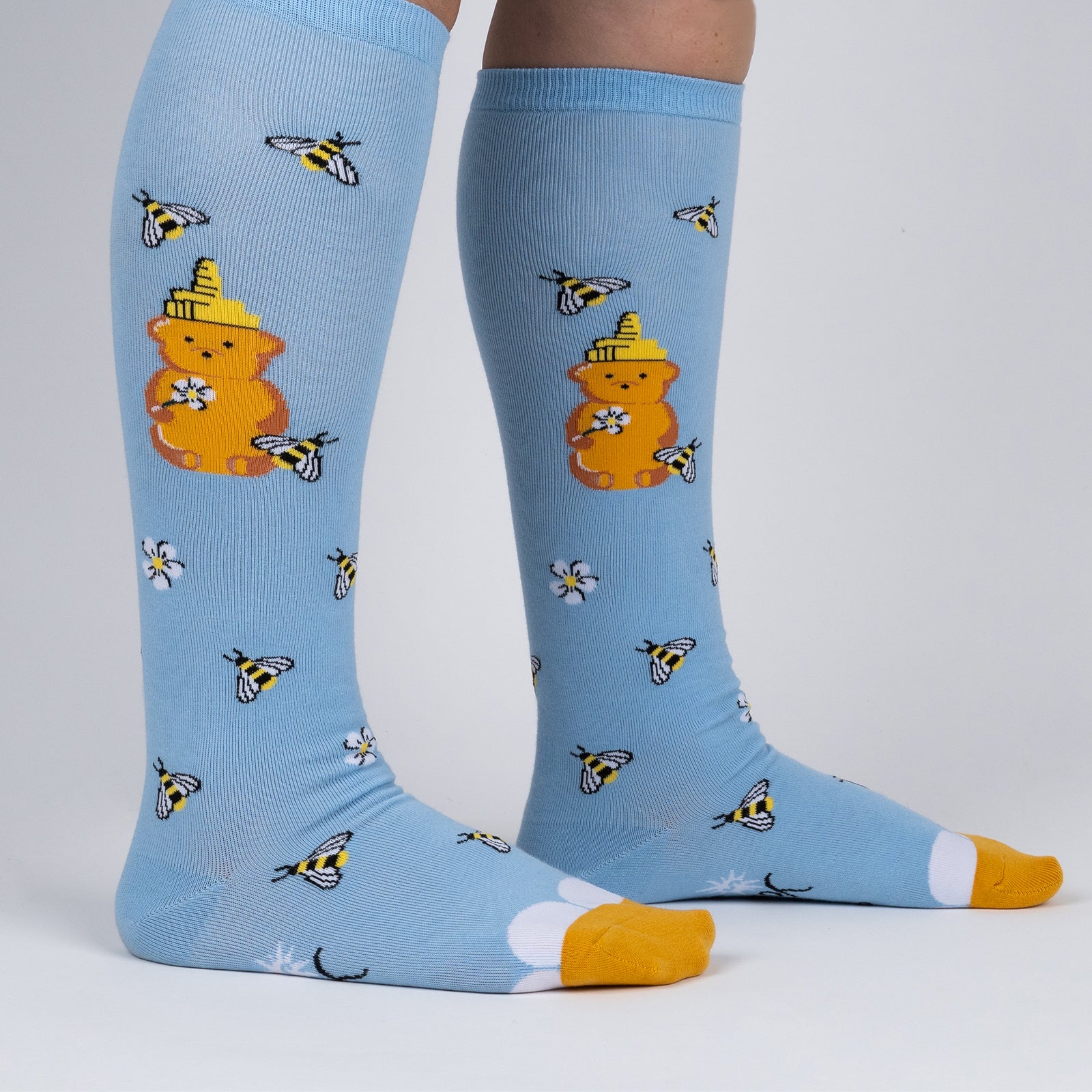 Honey, Bee Yourself Knee High Socks