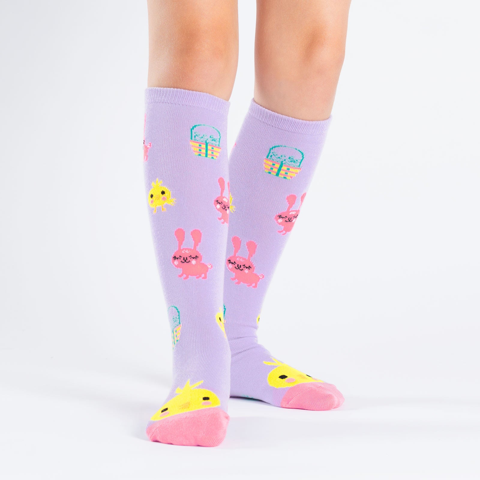 Hoppy Easter Junior Knee Socks