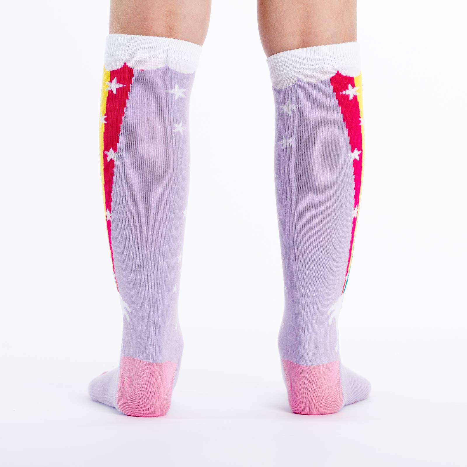 Rainbow Blast Junior Knee Socks