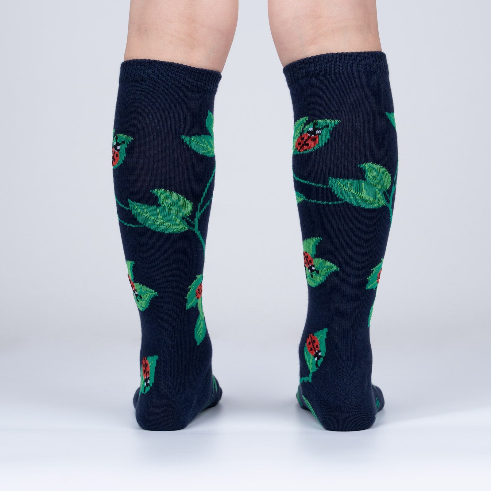 Luck be a Lady Bug Junior Knee Socks