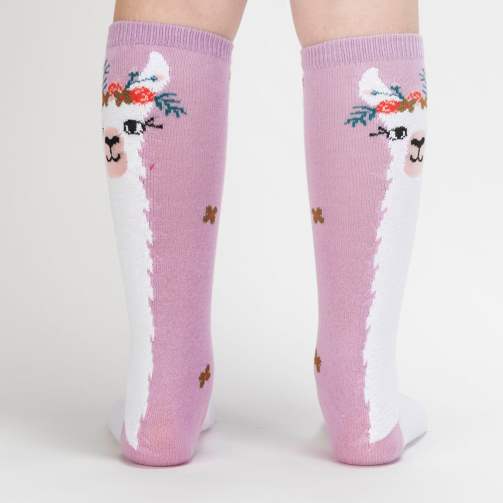 Llama Queen Junior Knee Socks