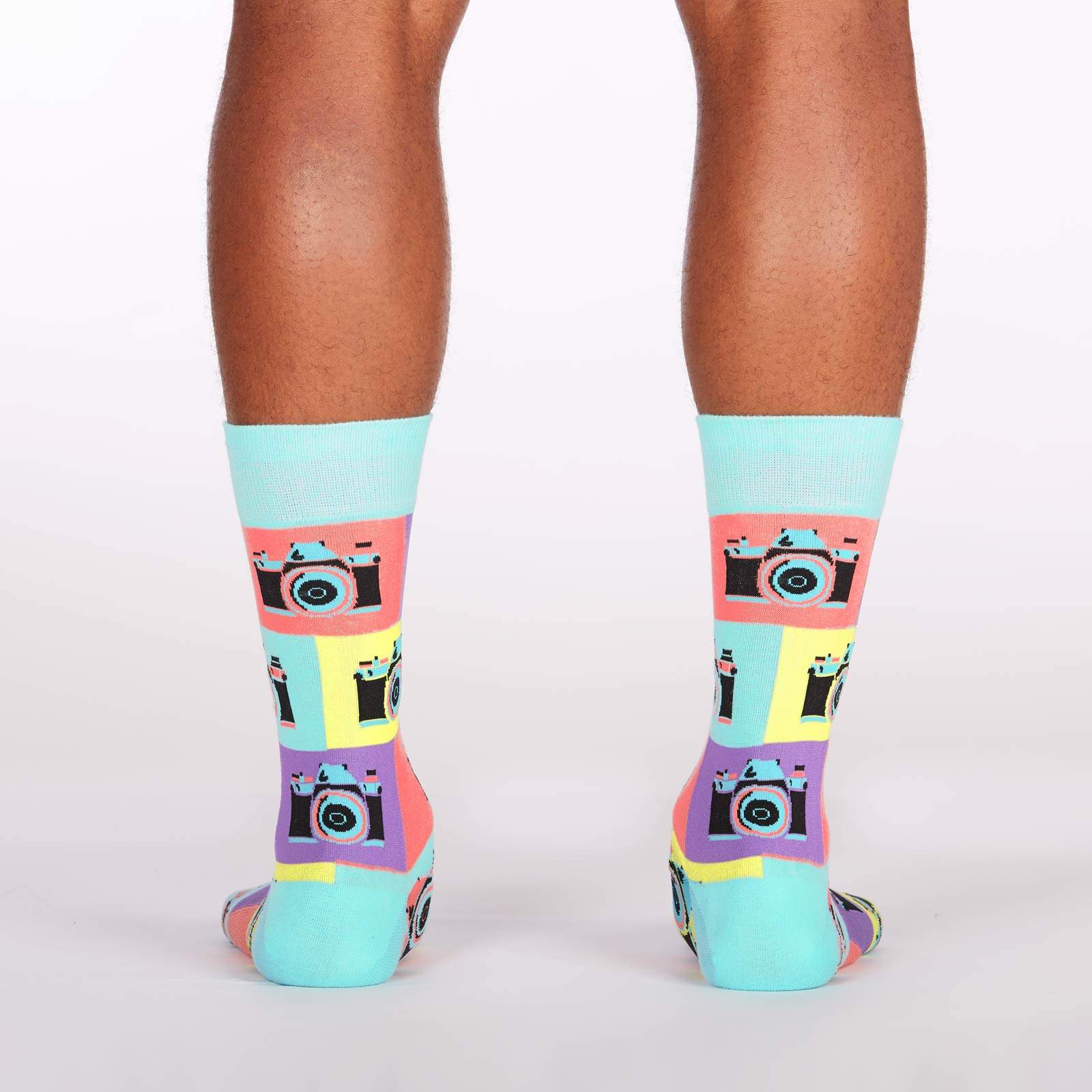 Say Cheese! Men's Crew Socks