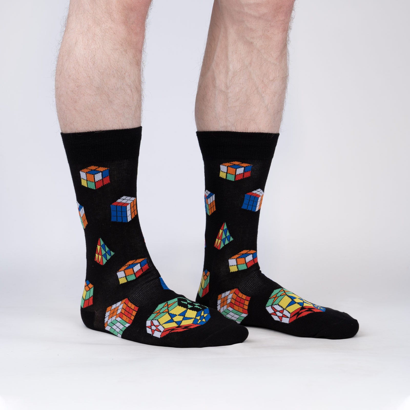 Puzzle Box Socks Men's Crew Socks