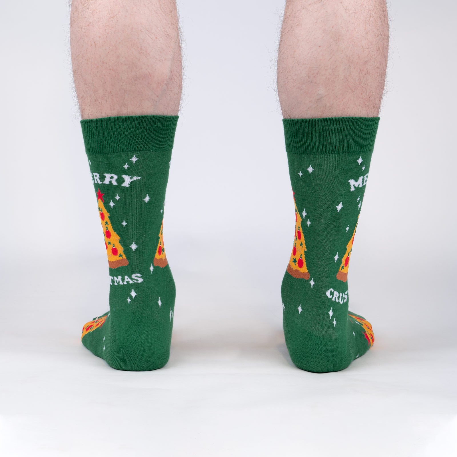 Merry Crustmas Men's Crew Socks