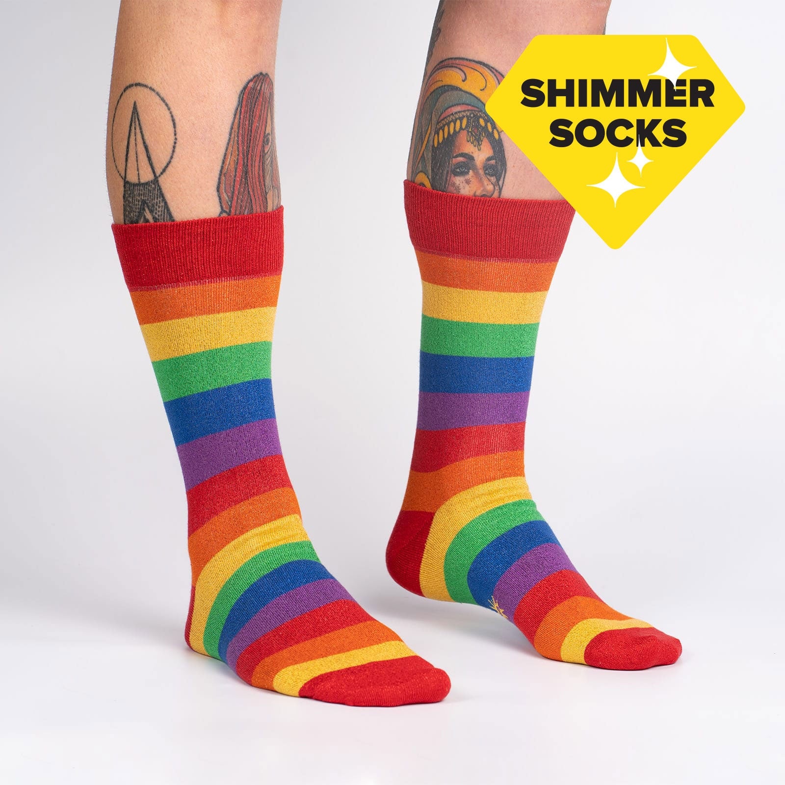 March with Pride Unisex Crew Socks