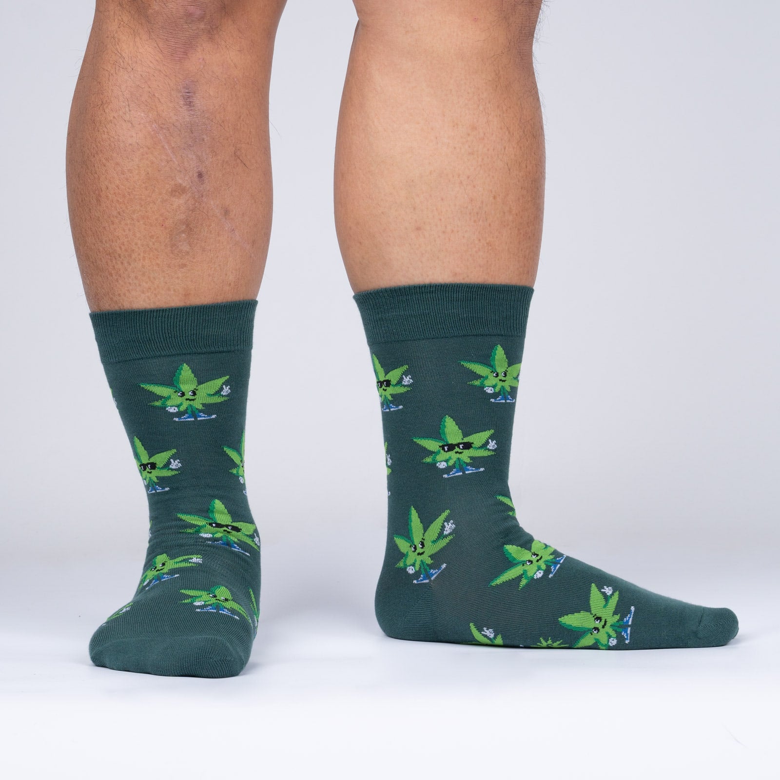 Green Peace Men's Crew Socks