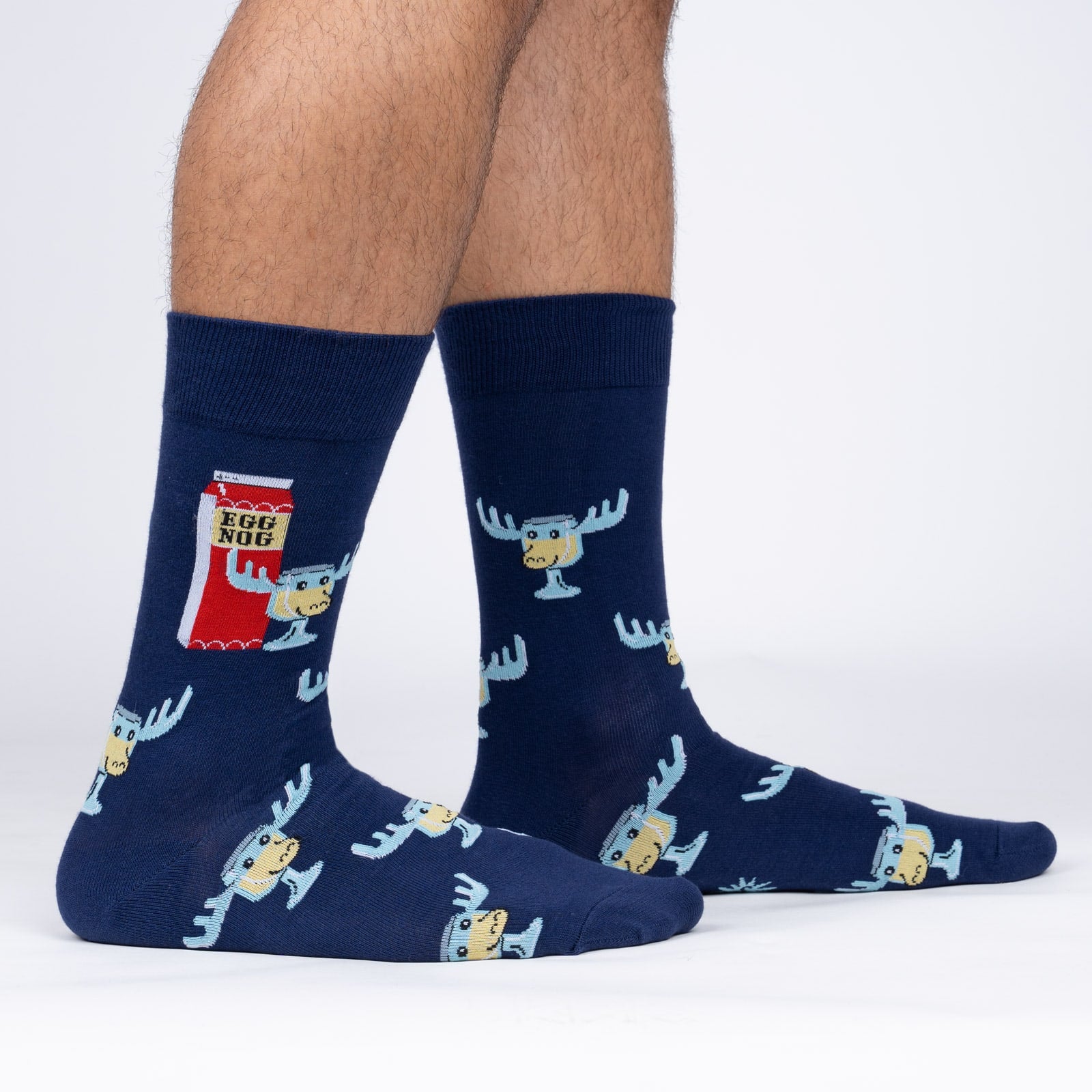 Hey, Kids! Look! A Moose! Crew Socks