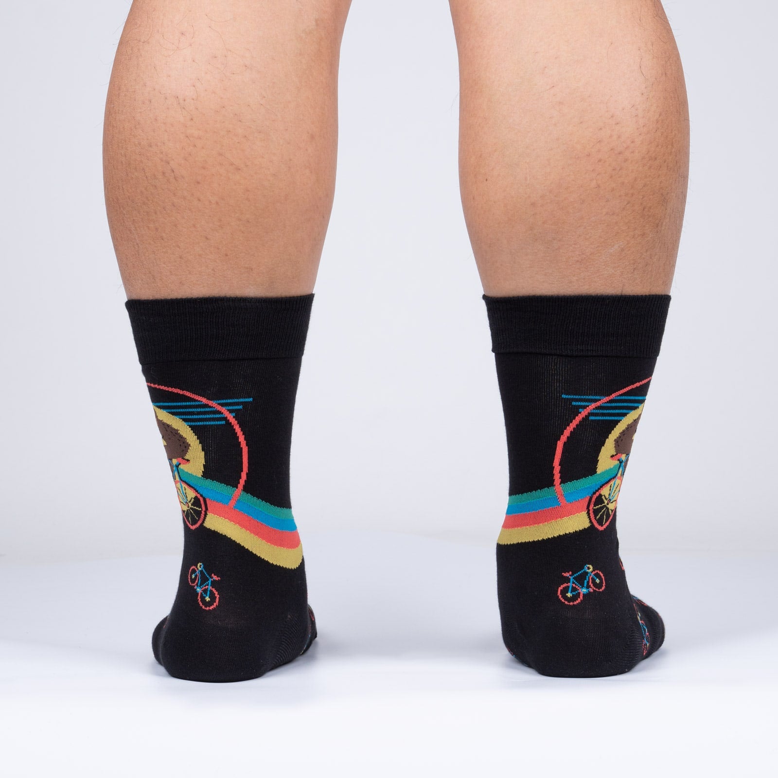 Bike-Squatch Men's Crew Socks