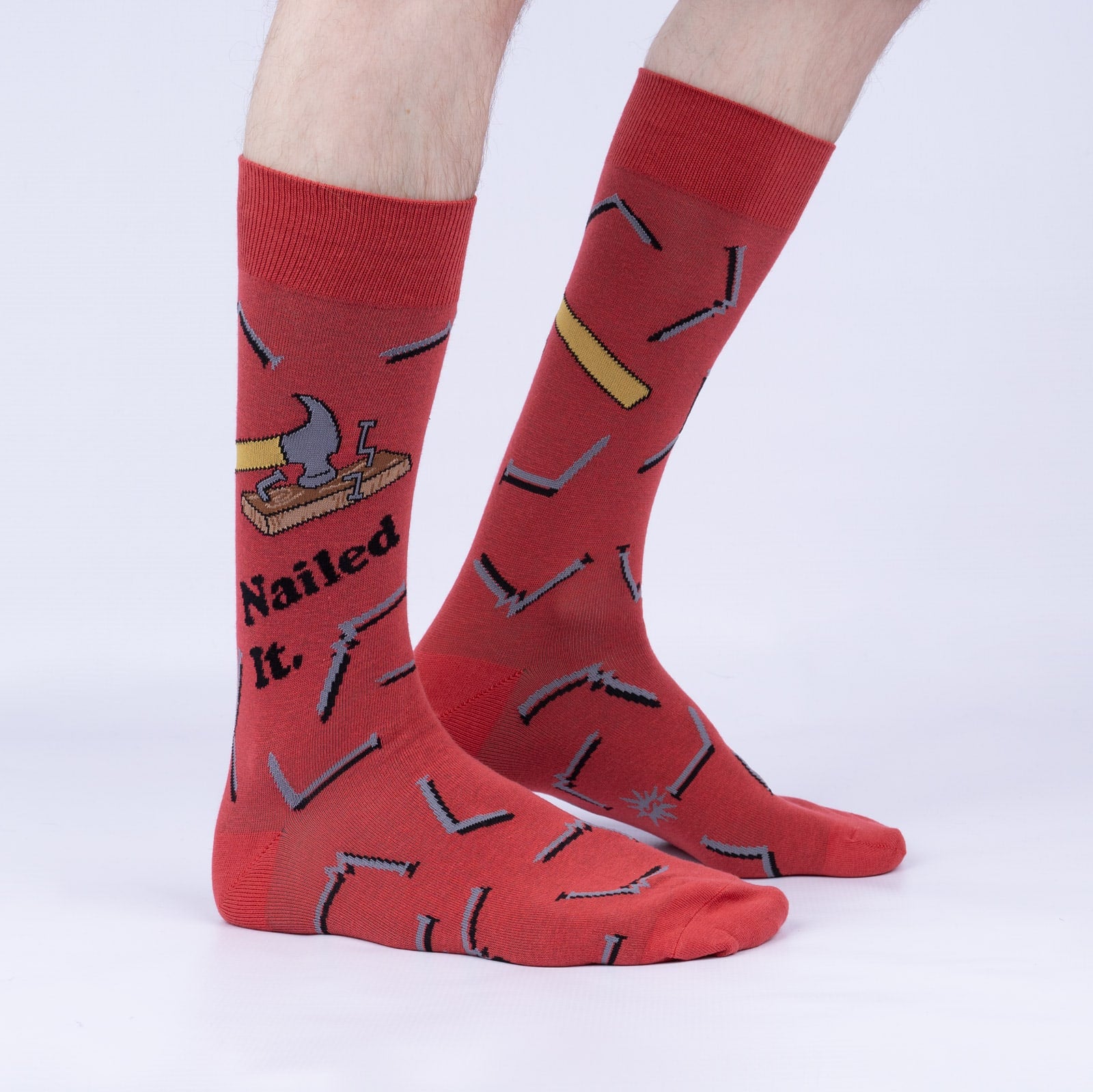 Wood Vibes Only Crew Socks