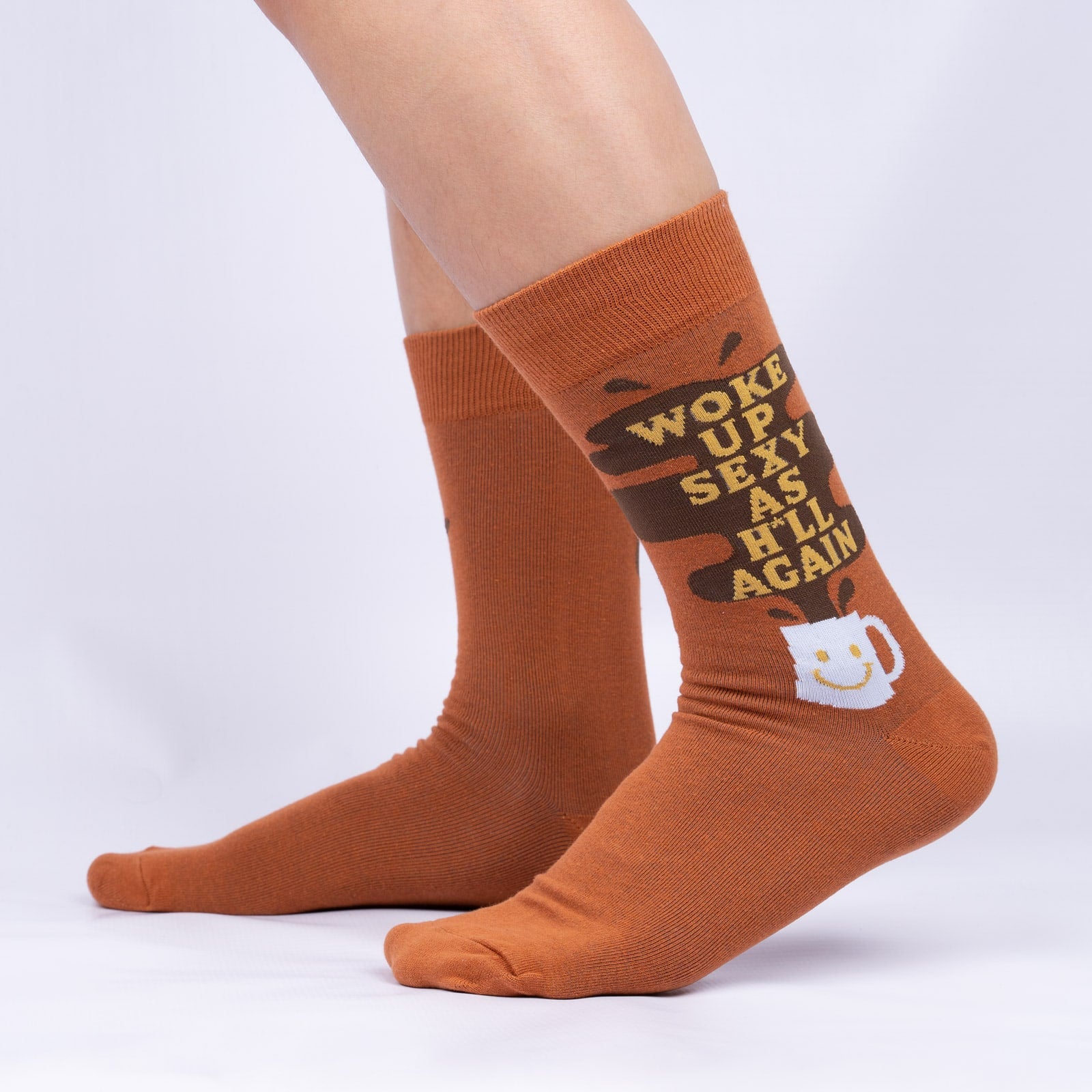 Woke Up Sexy As H*ll Again Crew Socks