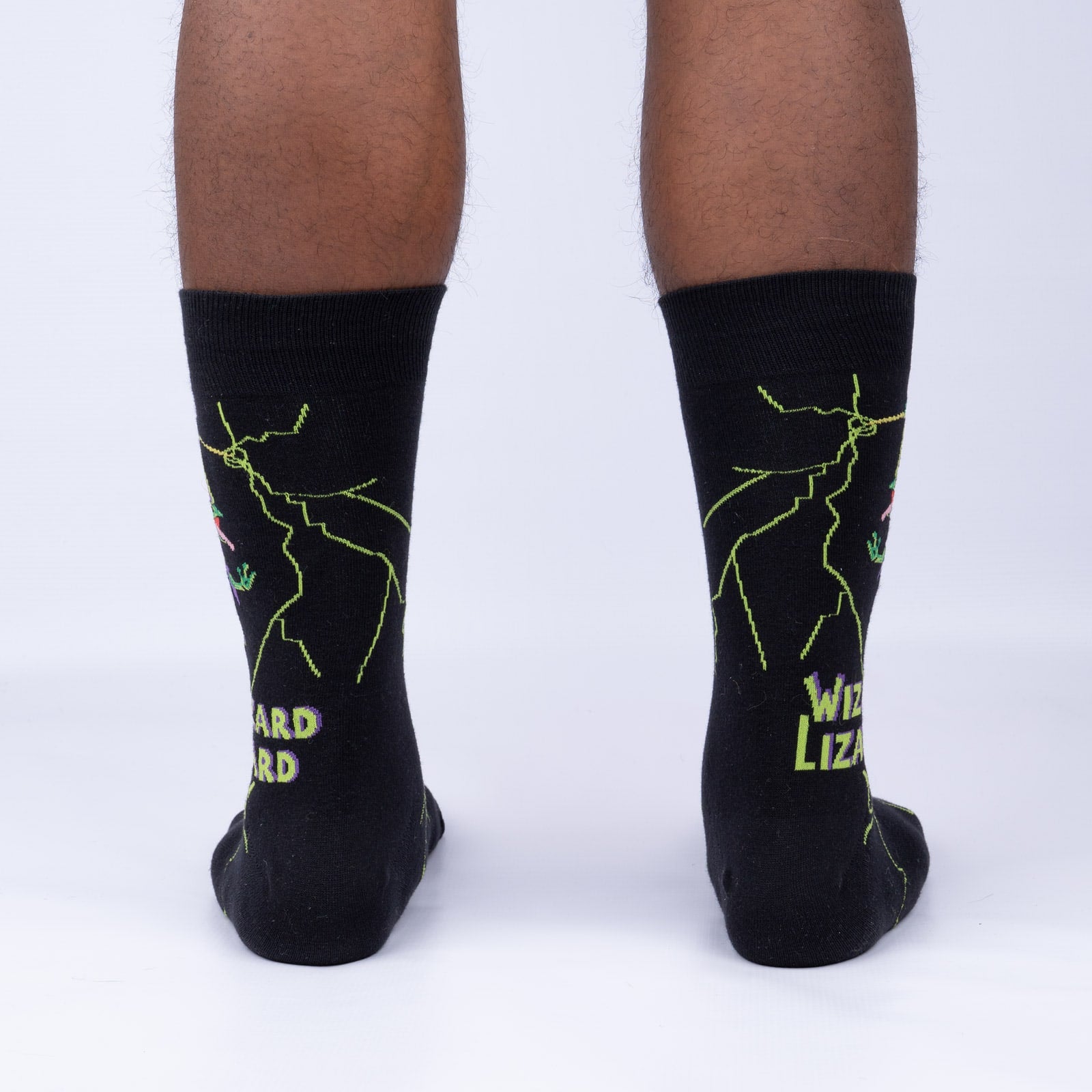 Wizard Lizard Crew Socks