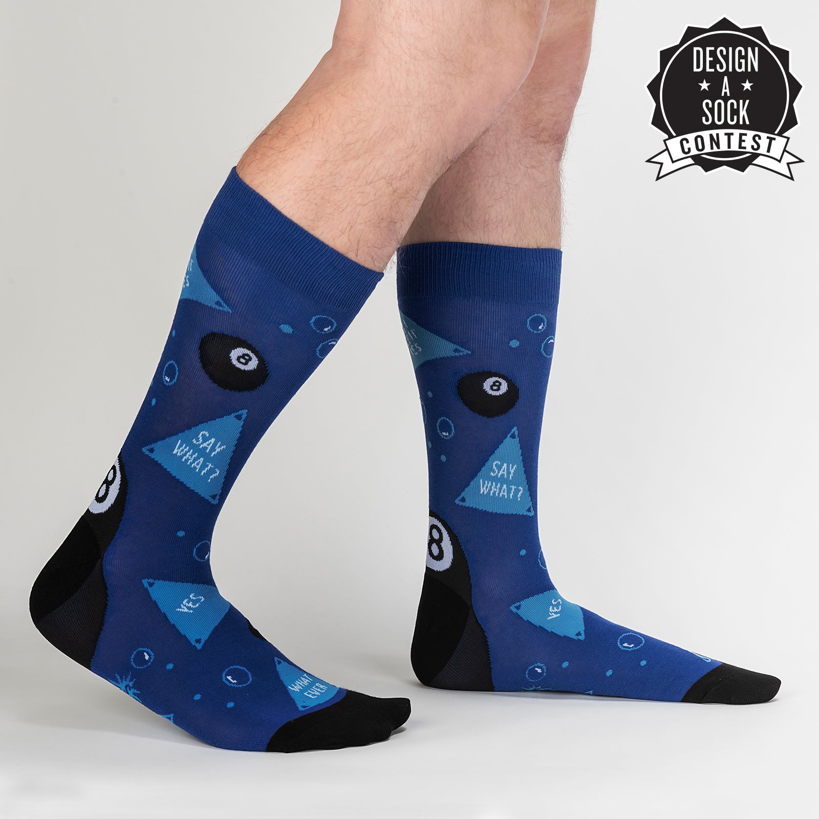 Sources Say Yes Crew Socks