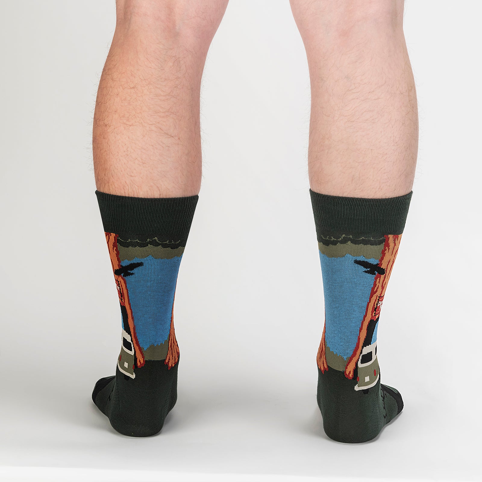 Redwoods Men's Crew Socks