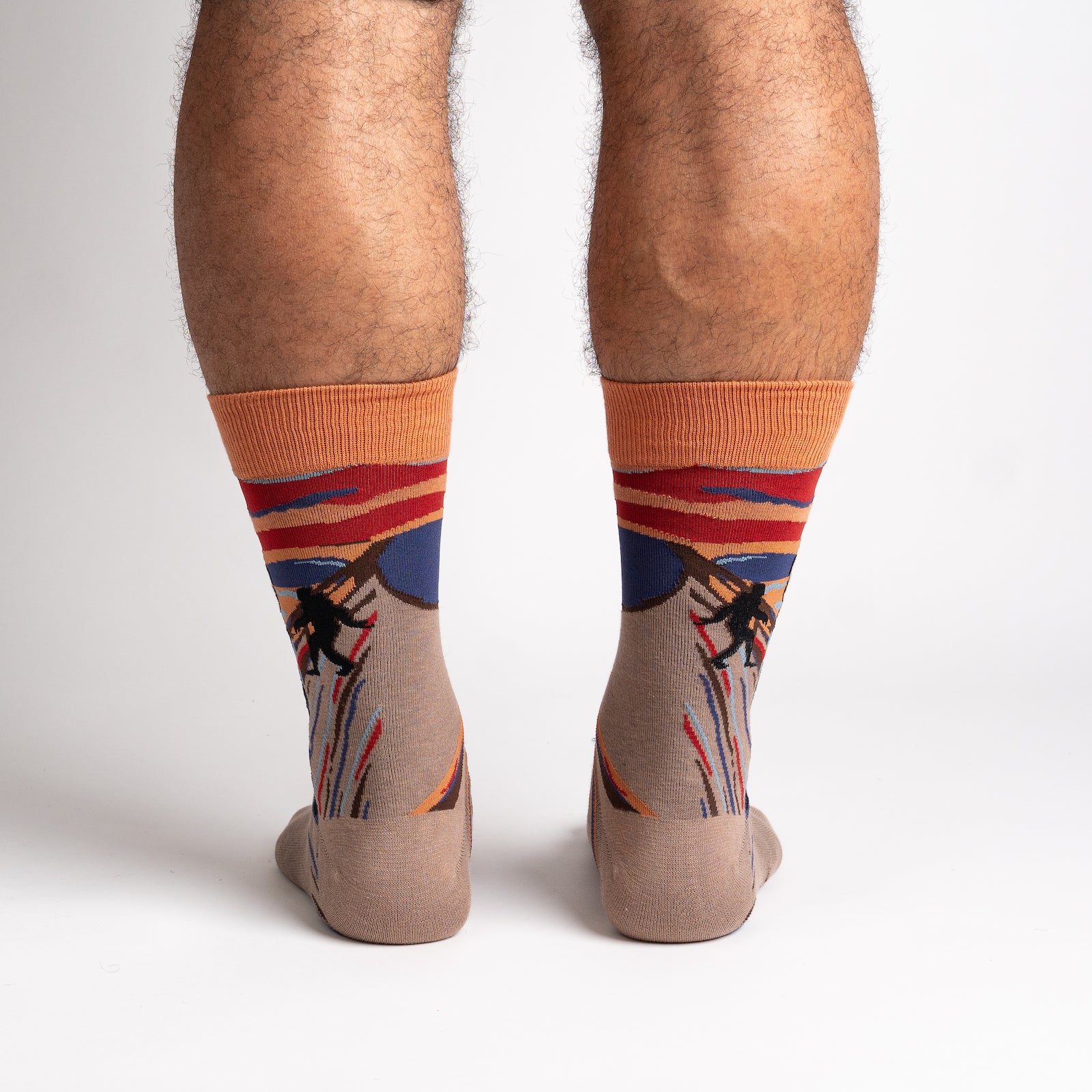 The Sasquatch Scream Crew Socks