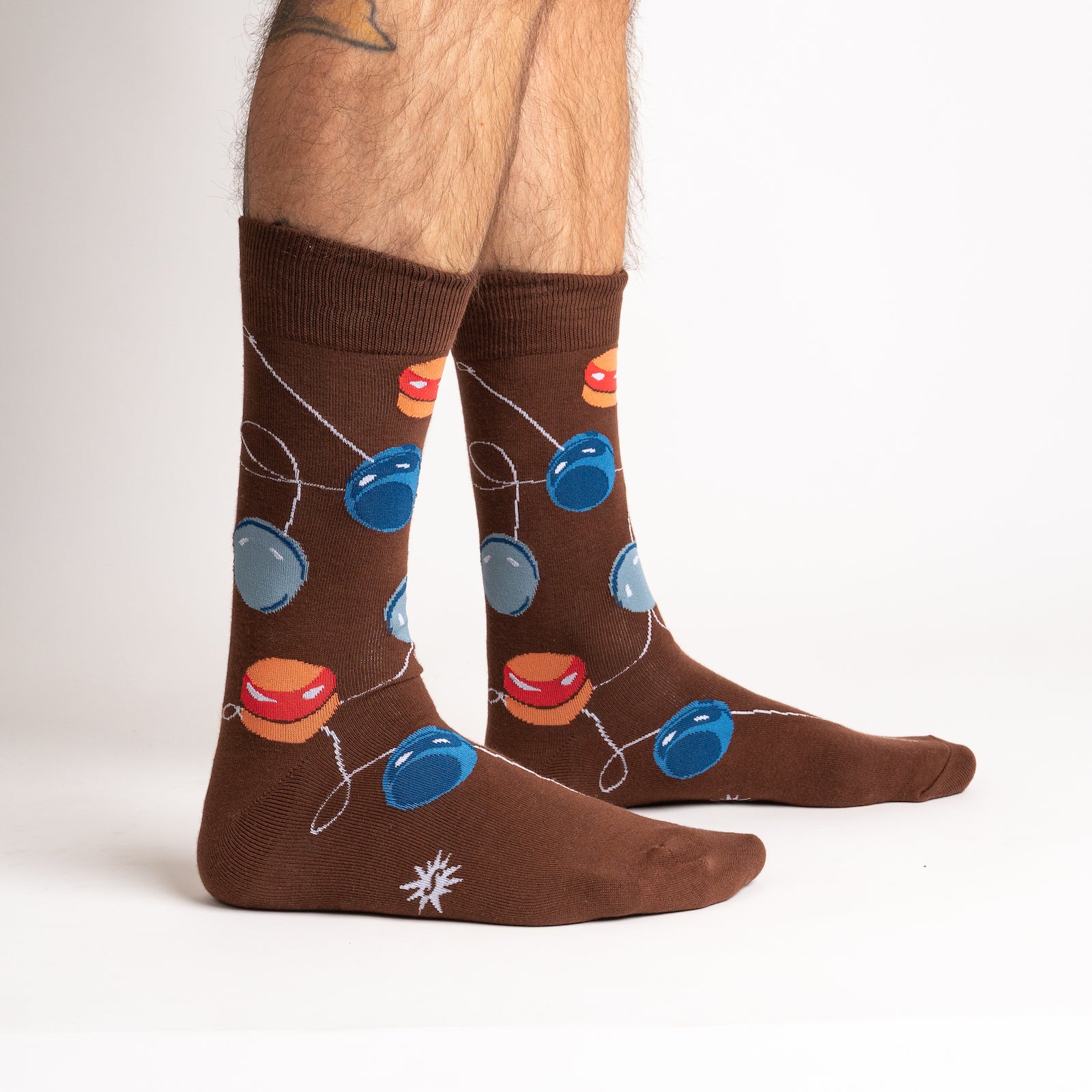 Yo-Yoing Around Crew Socks