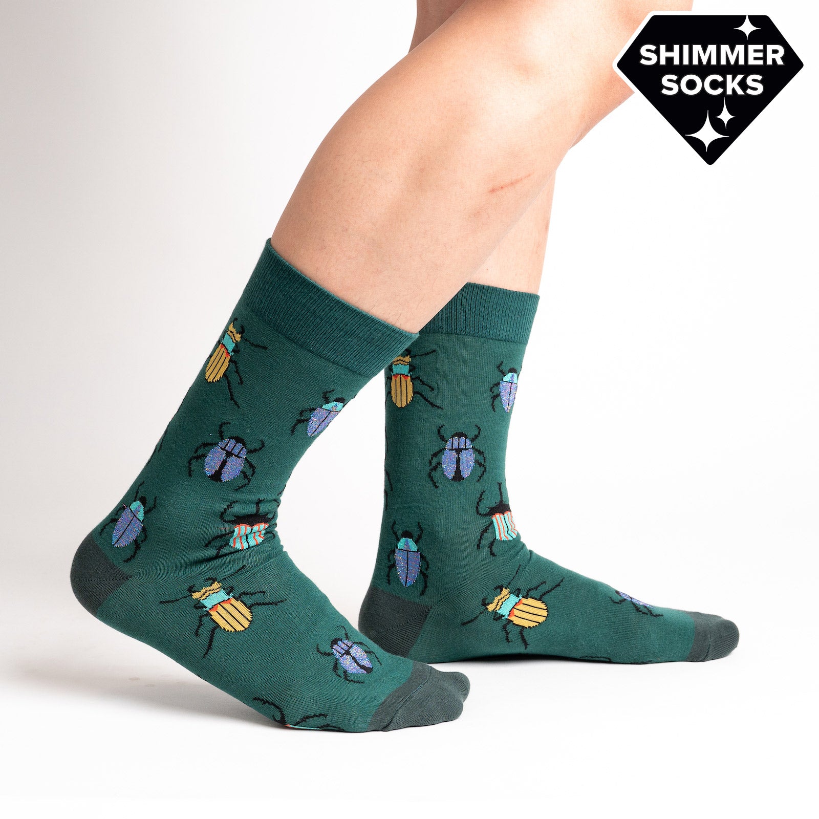 Beetle-Mania Men's Crew Socks