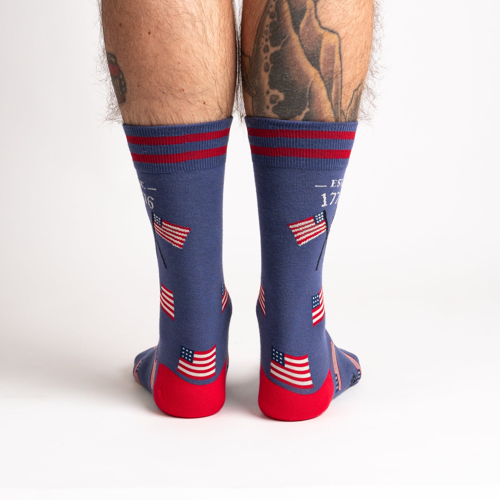 Est 1776 Crew Socks