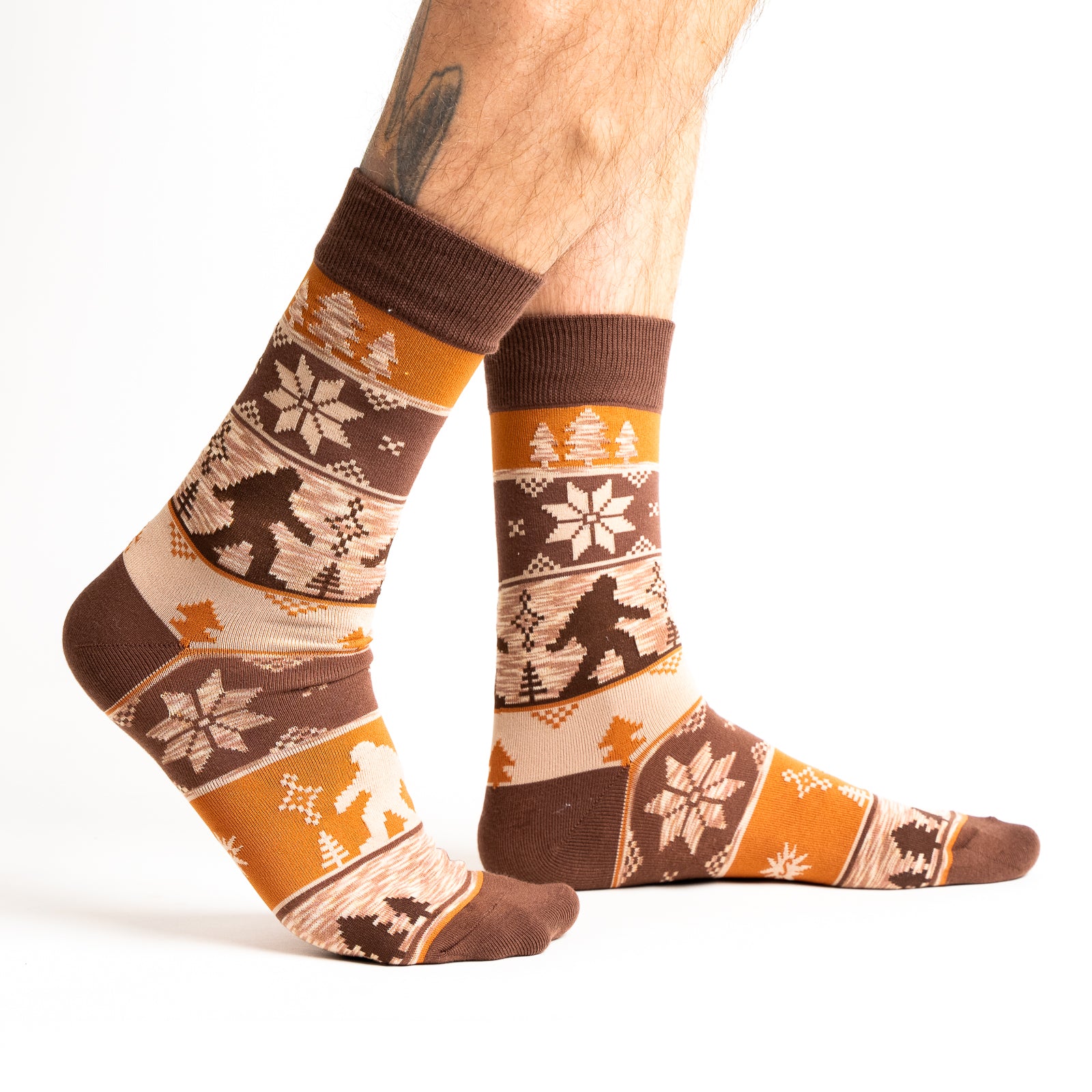 The Big-foot Lebowski Crew Socks