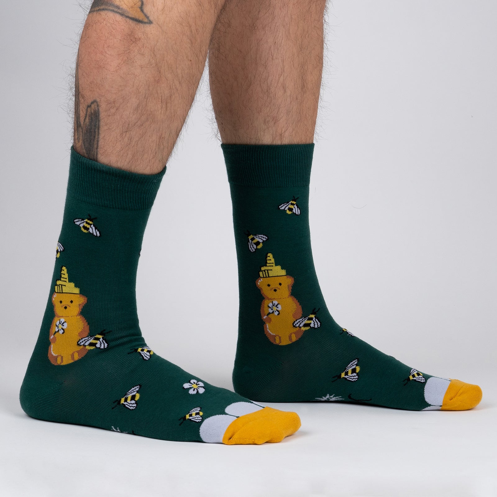 Honey, Bee Yourself Men's Crew Socks