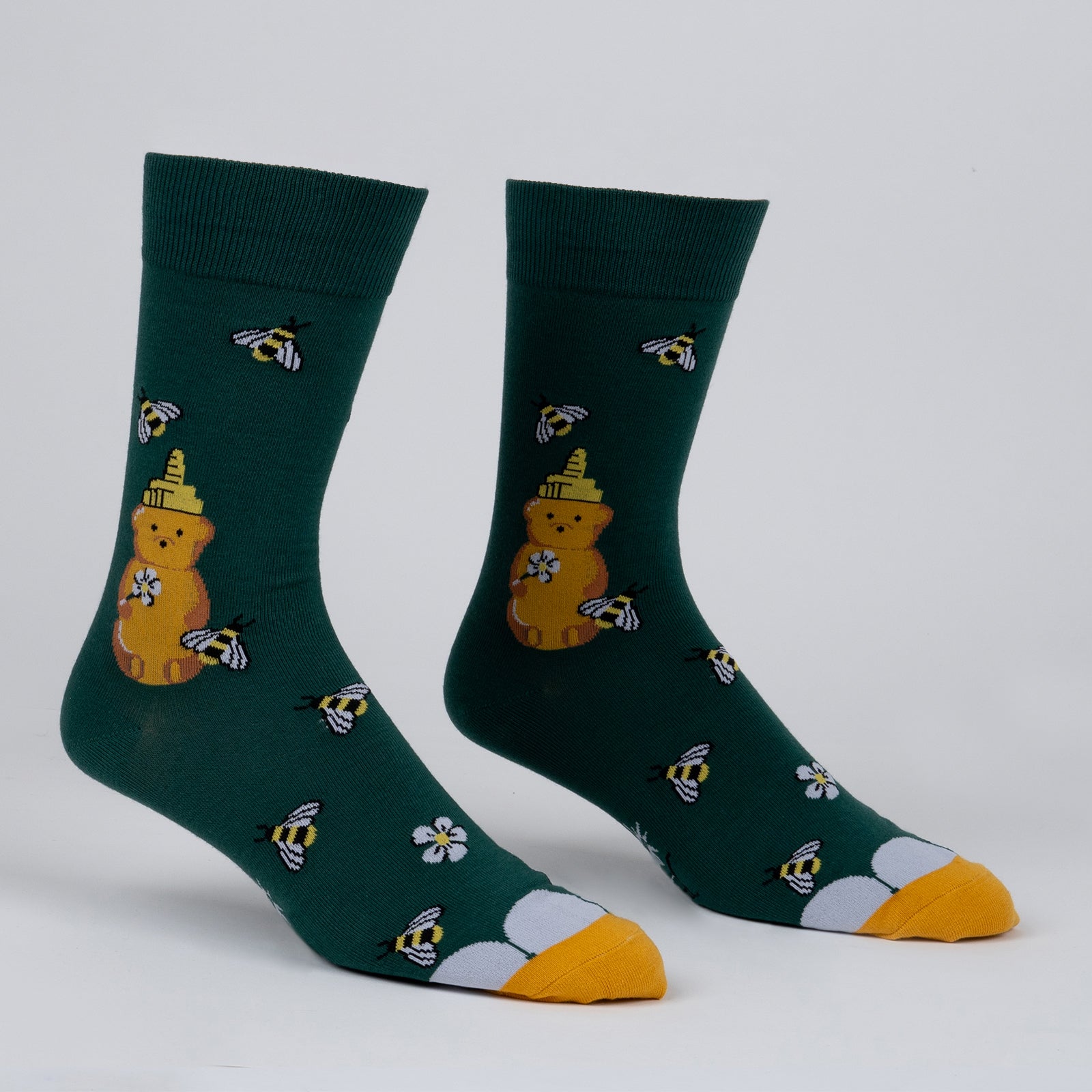 Honey, Bee Yourself Men's Crew Socks