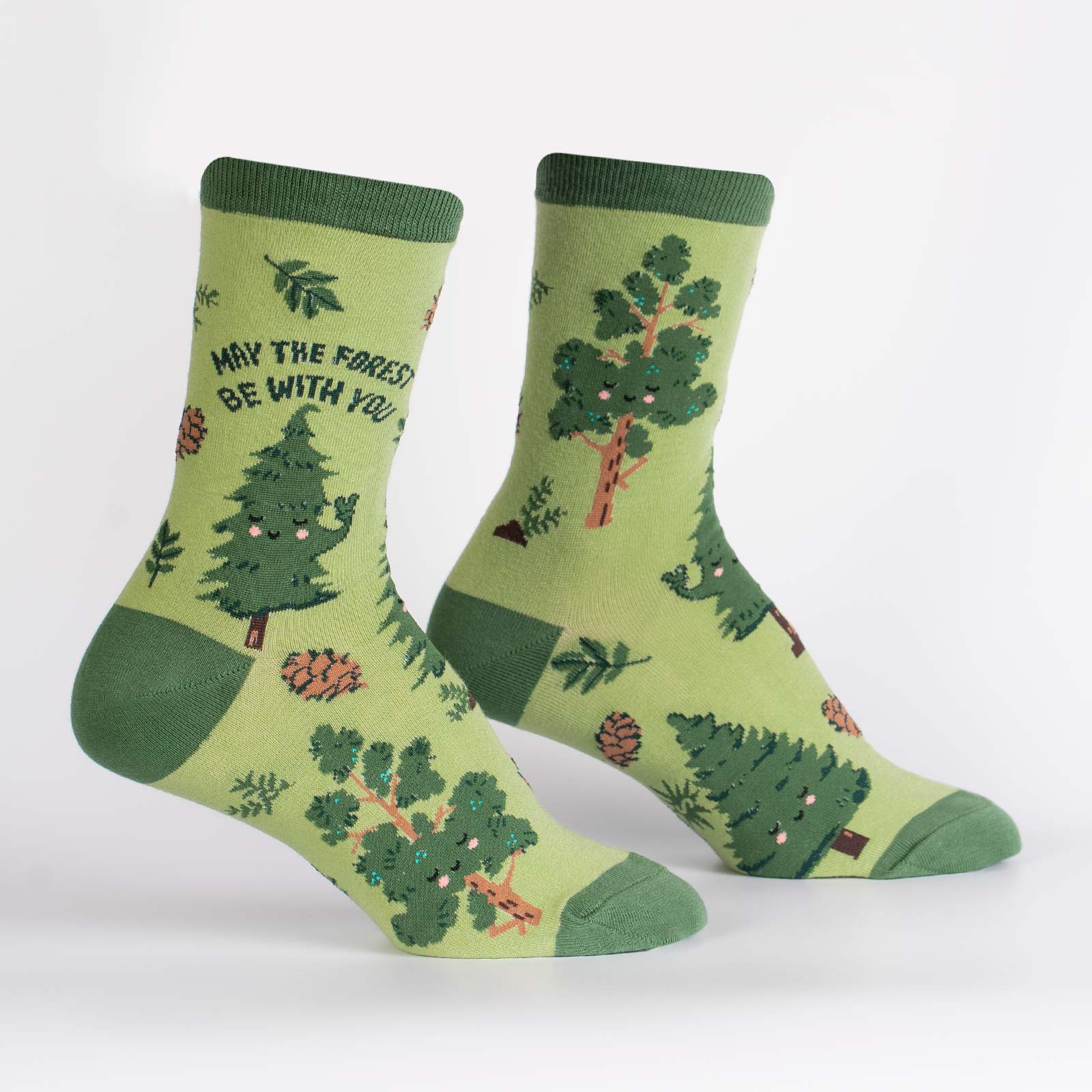 May The Forest Be With You Women's Crew Socks