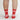 You Better Believe It Slipper Socks (Red)